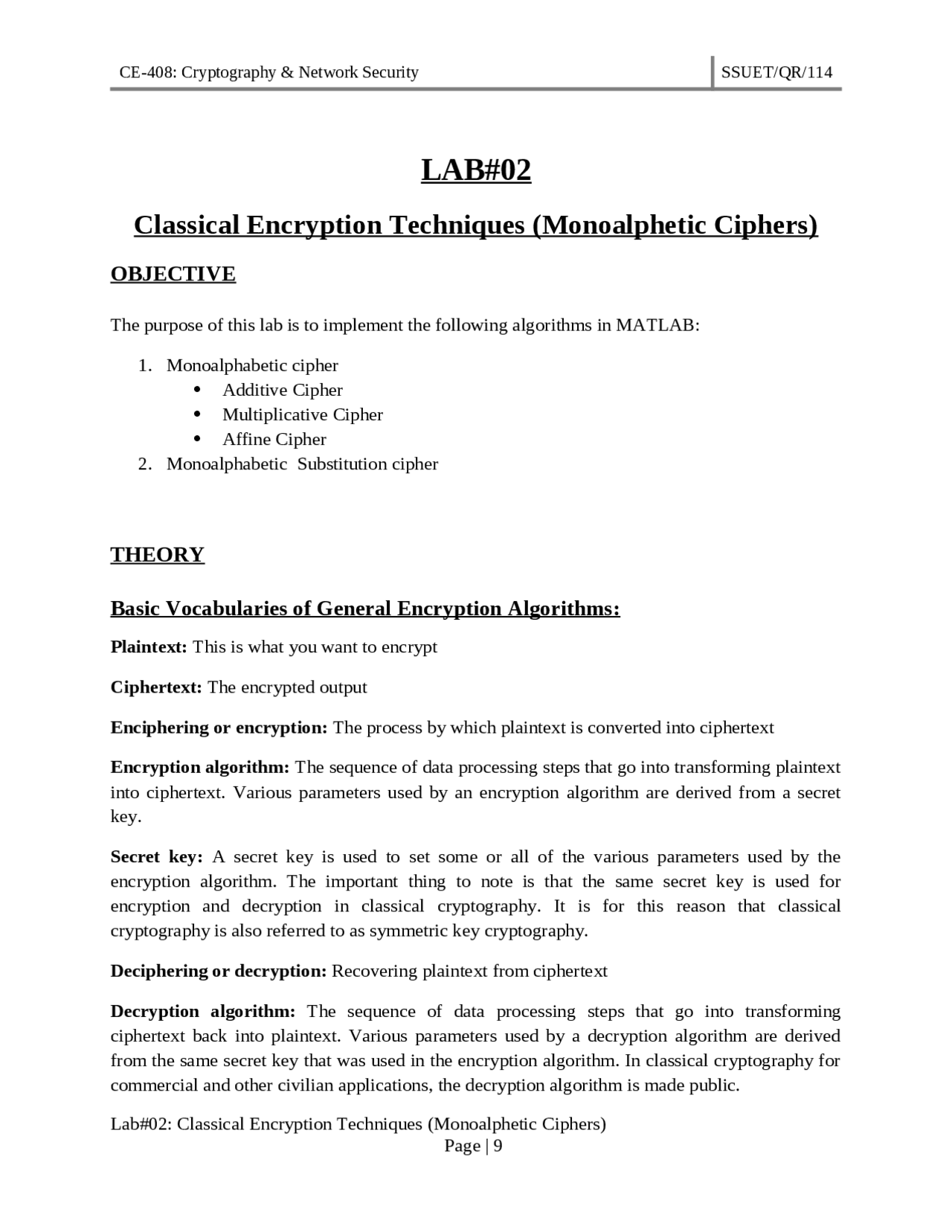 Network security manual - Docsity