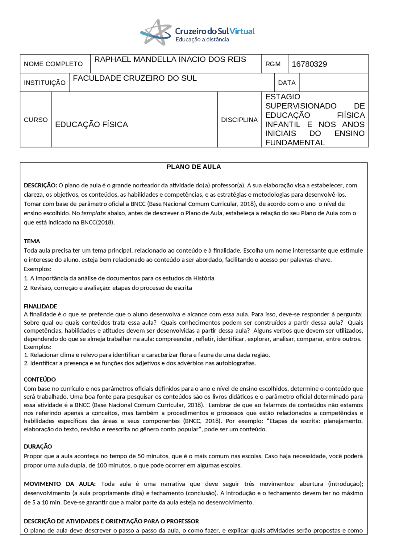 Educação Fisica 1 Ano Ensino Medio - RETOEDU