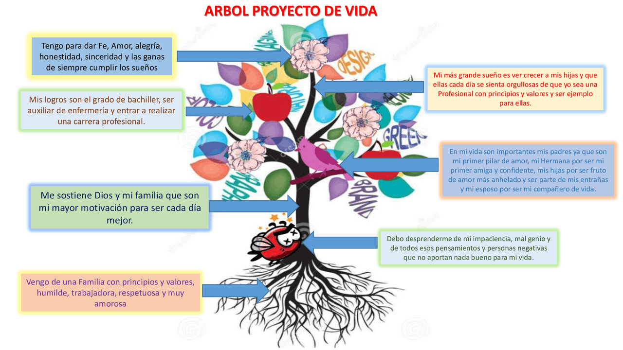 Arbol emprendimiento Arbol De Los Sueños Proyecto De Vida