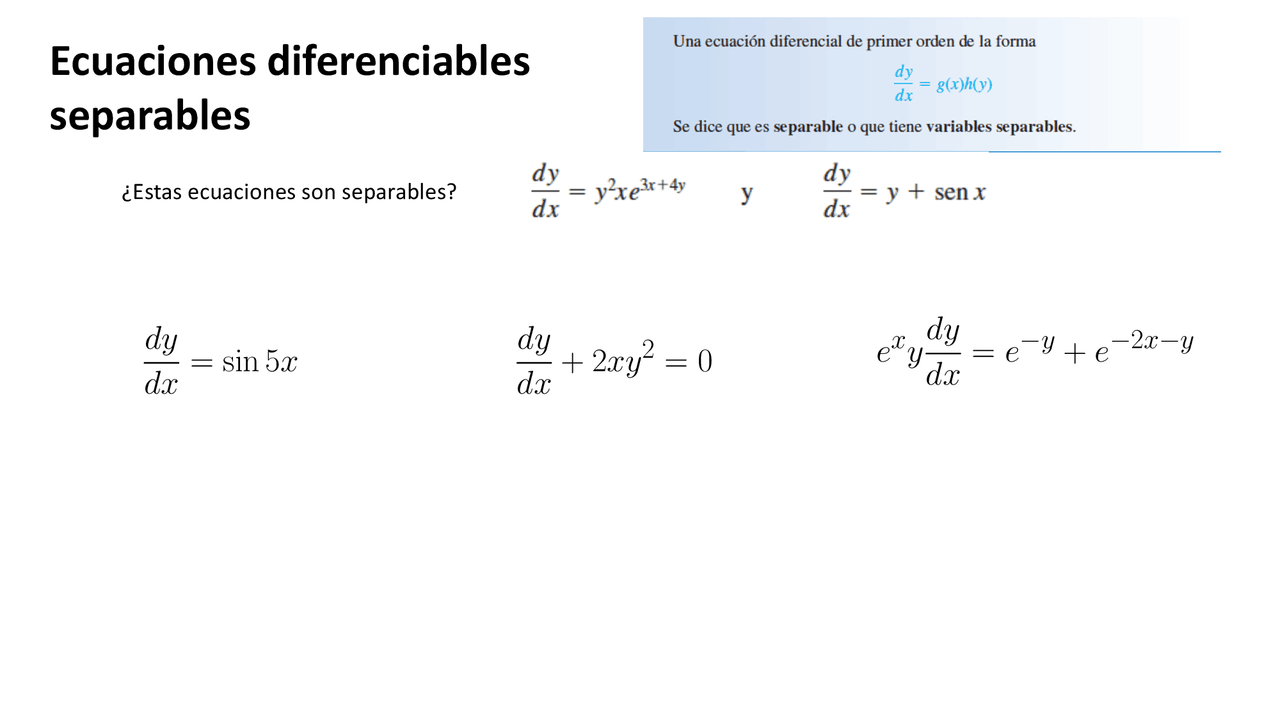 Ecuaciones diferenciales lineales no homogéneas - Docsity