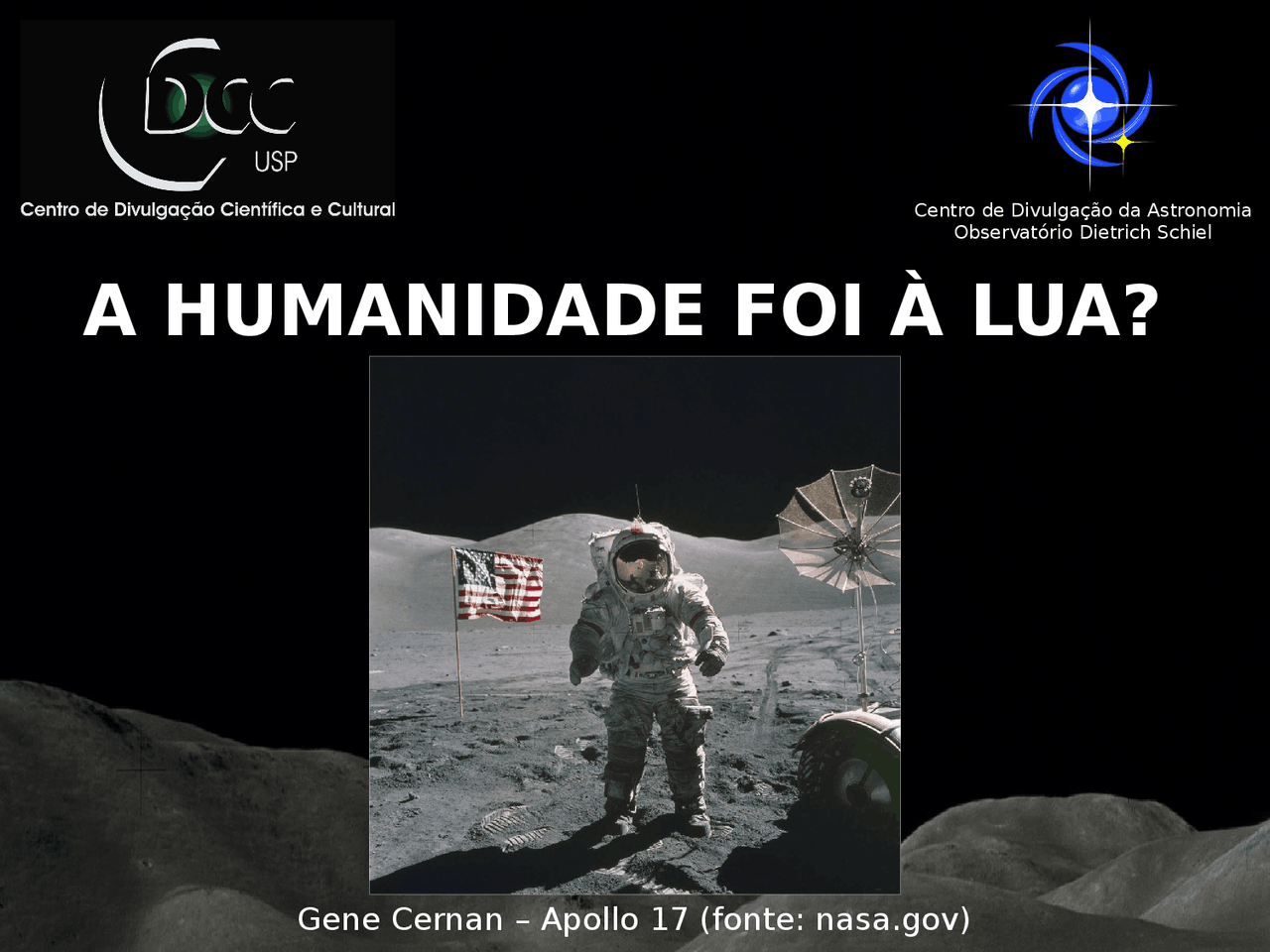 Slides sobre a Lua - Ensino médio - Docsity