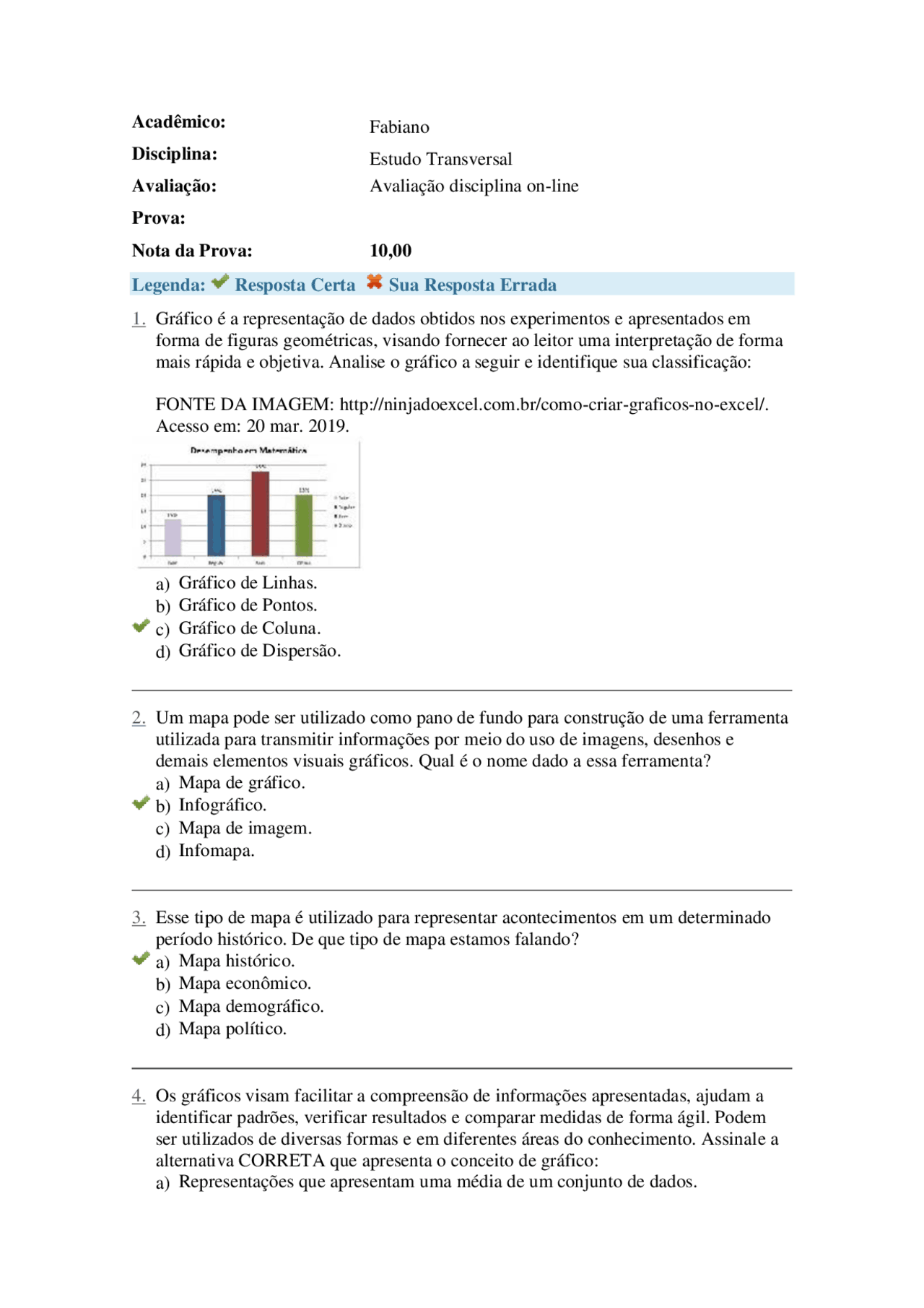 Prova objetiva de matematica | Ejercicios Matemáticas | Docsity