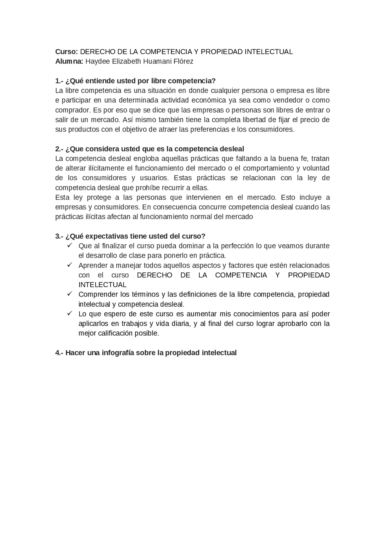 DERECHO DE LA COMPETENCIA Y PROPIEDAD INTELECTUAL | Exámenes de Gestión ...