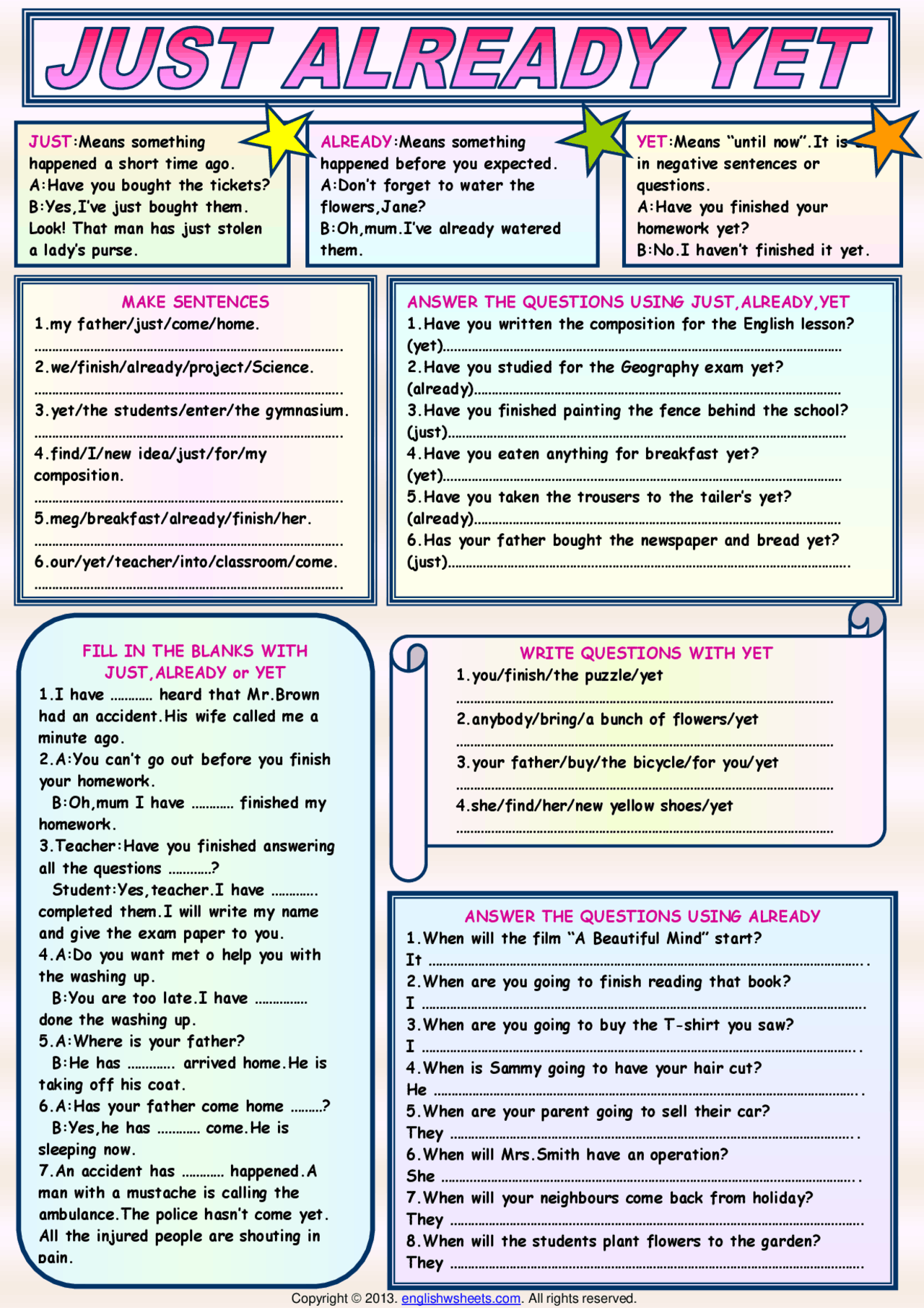 just-already-yet-english-diapositivas-de-ingl-s-docsity
