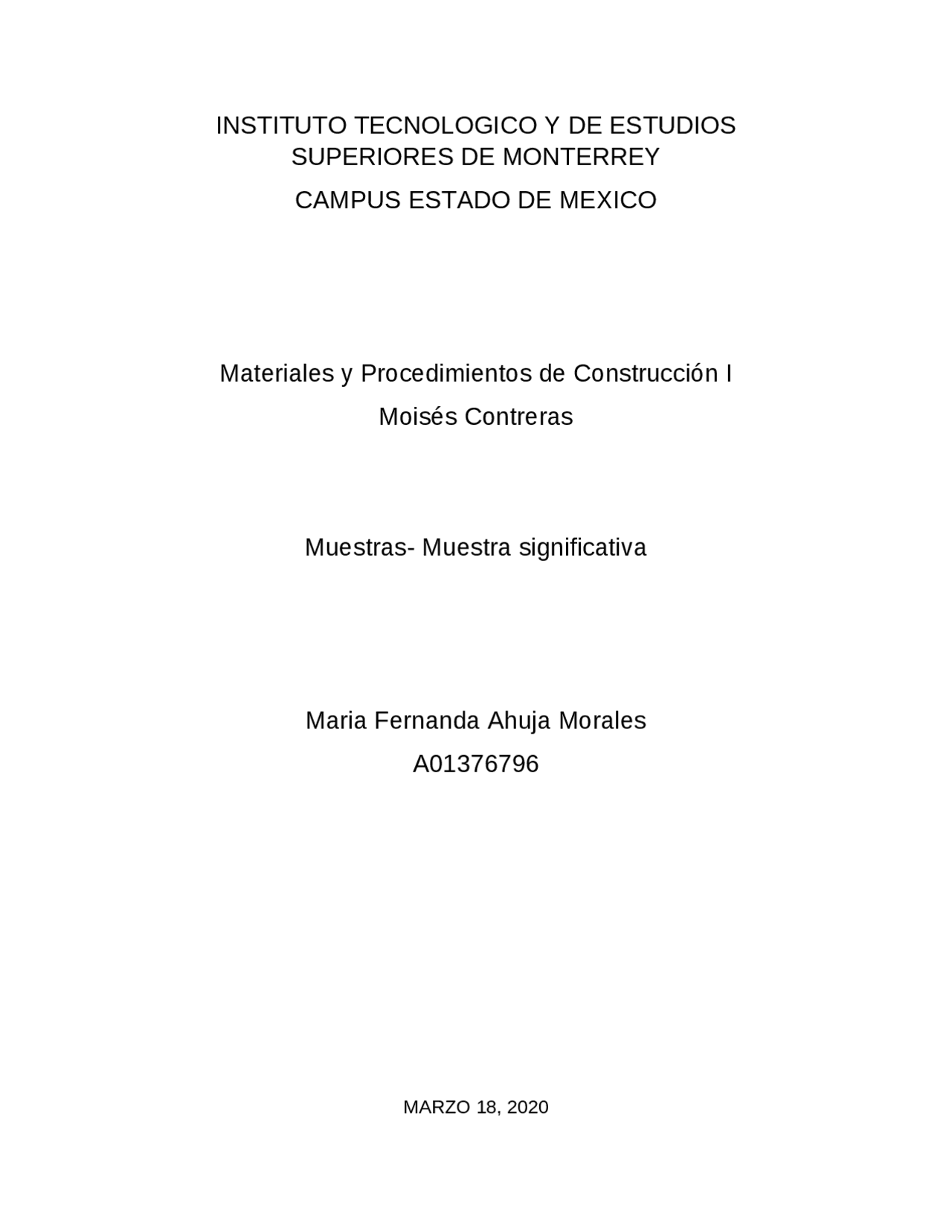 Muestra significativa  Docsity