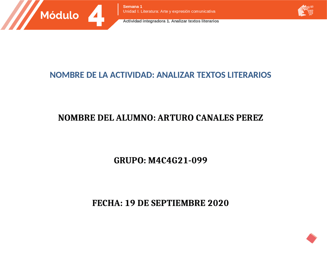 Literatura clásica y situaciones actuales | Esercizi di Spagnolo | Docsity