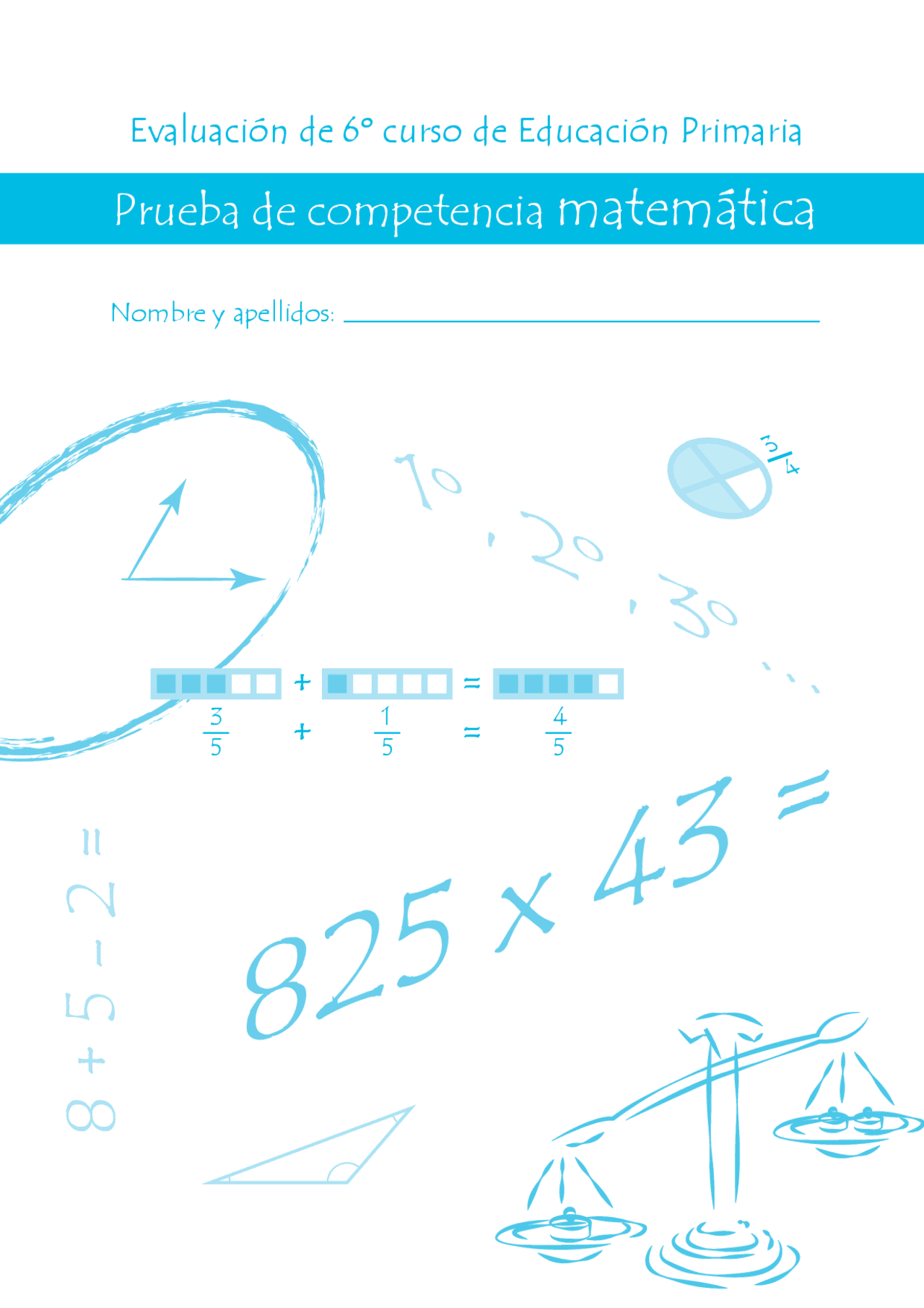 6 primaria matemáticas | Ejercicios de Matemáticas | Docsity