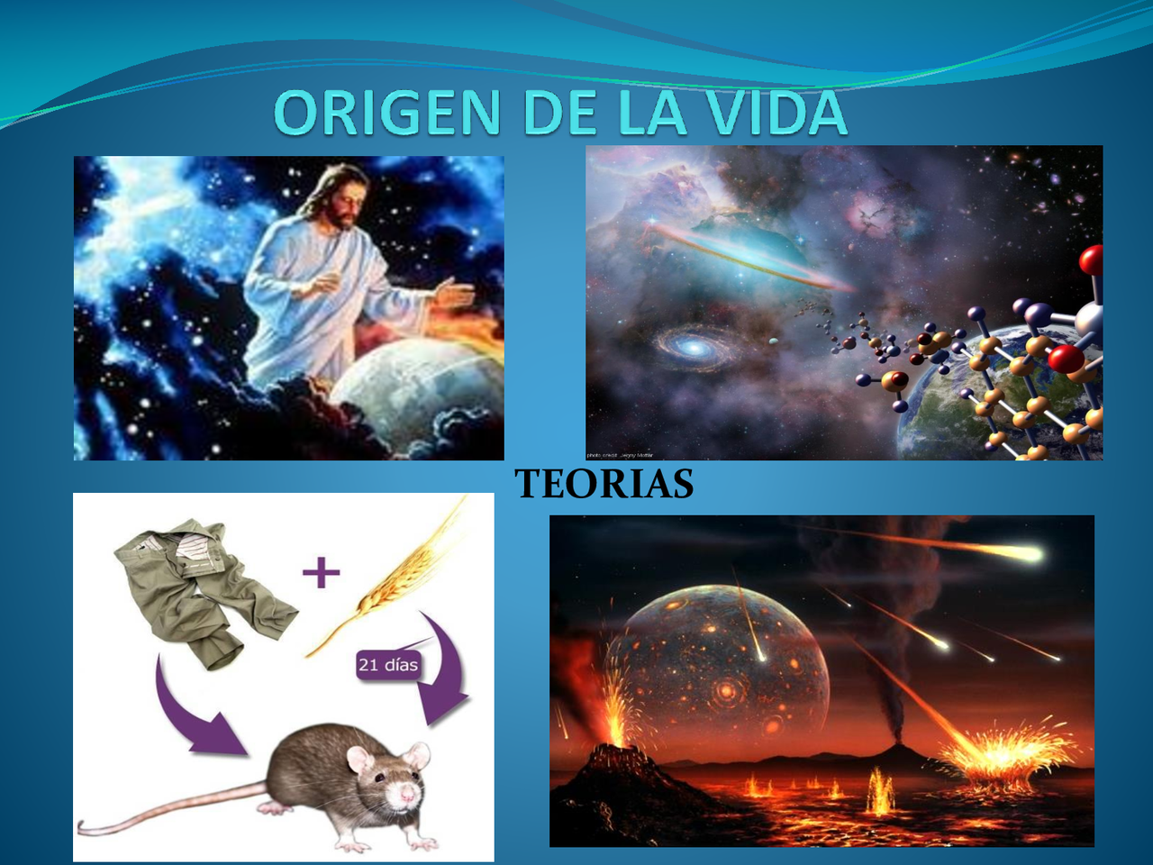 Presentación Origen de la vida y de las células - Docsity