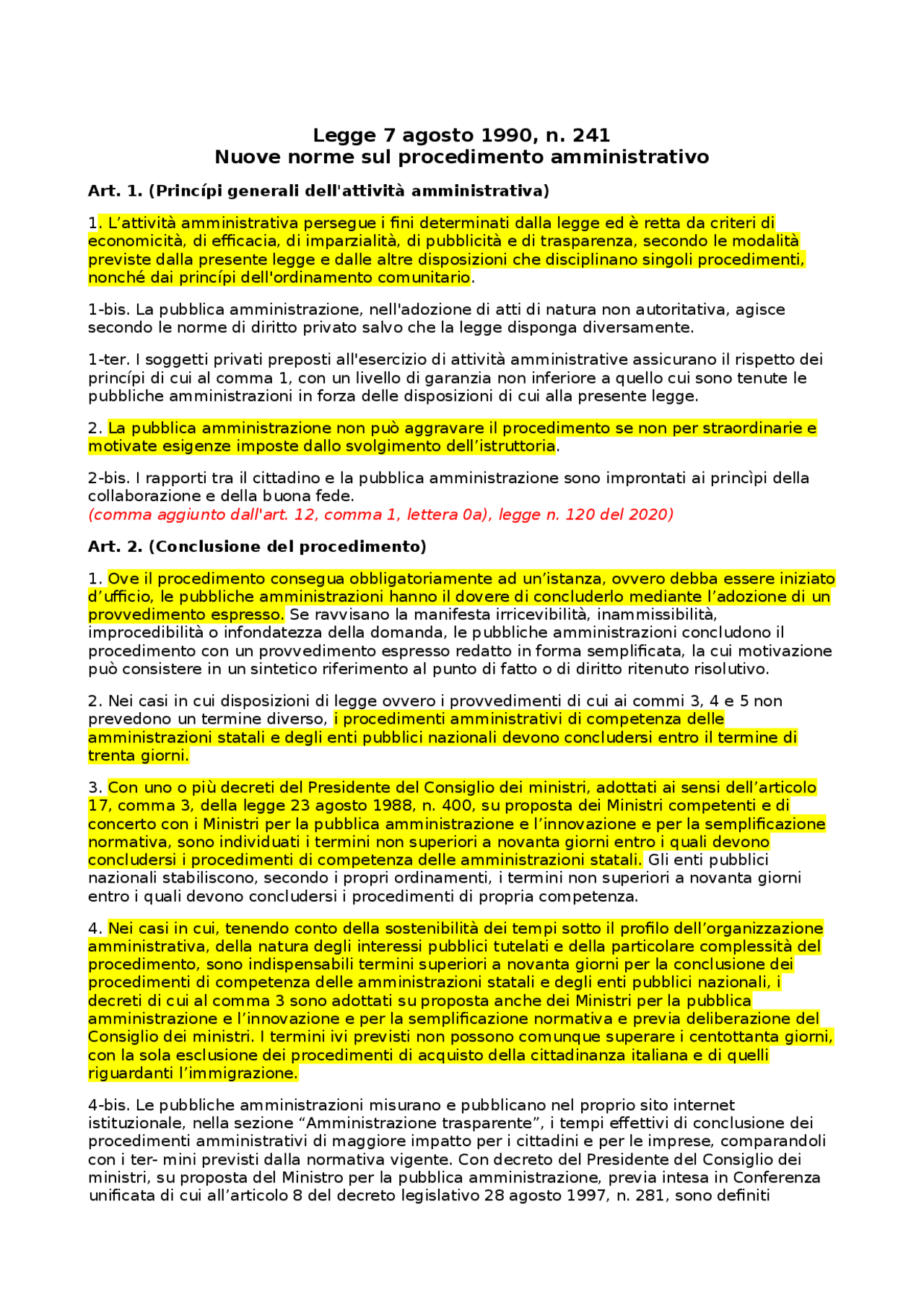 legge 240 del 2010 aggiornata al 2024 pdf