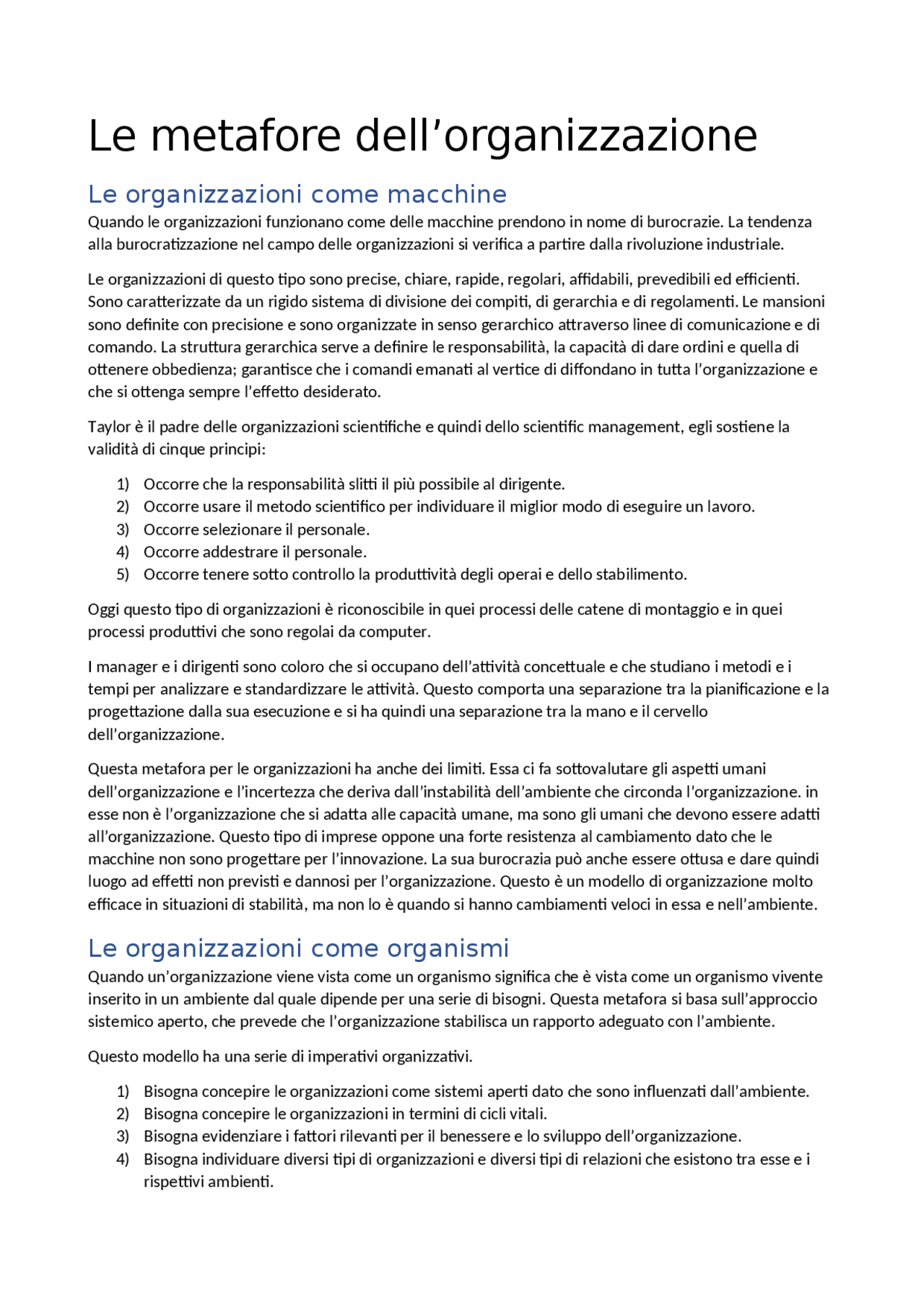 Riassunto Del Libro G Morgan Images Le Metafore Dell organizzazione 