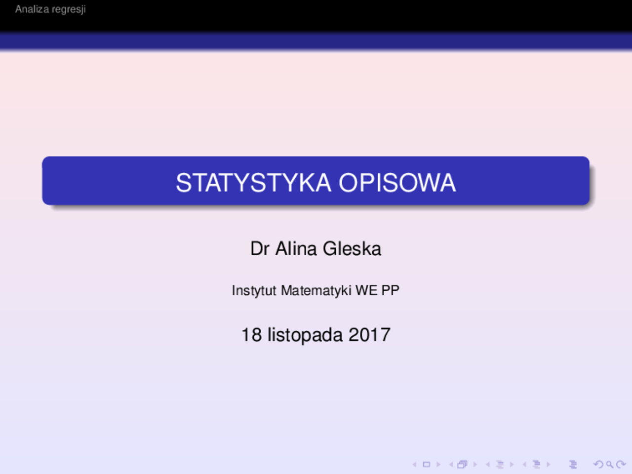 Statystyka opisowa: analiza regresji - Docsity