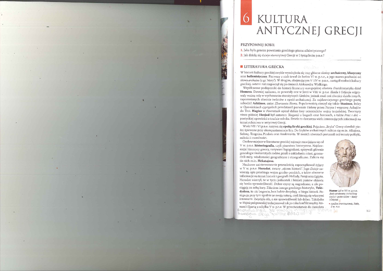 Kultura antycznej Grecji - Docsity
