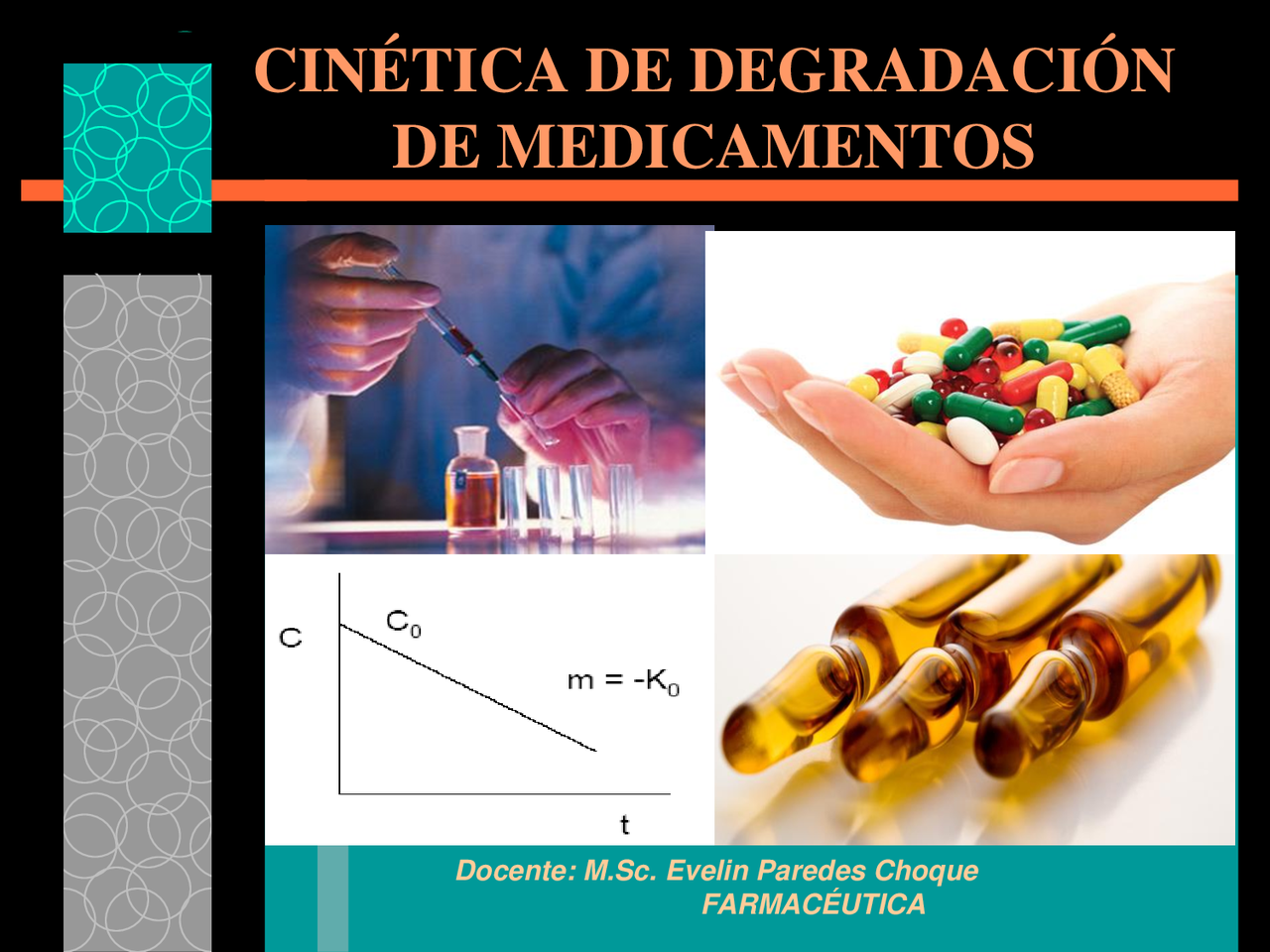 Cinética de los fármacos | Diapositivas de Farmacocinética | Docsity