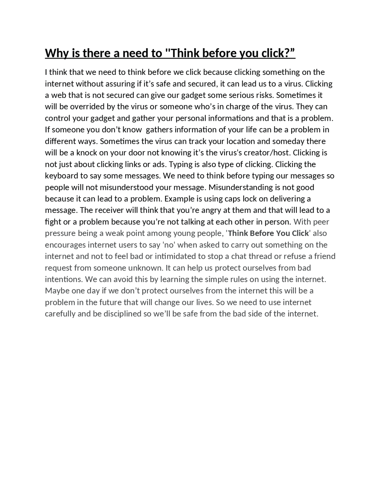 Reflection on EmTech | Essays (high school) Mathematics | Docsity