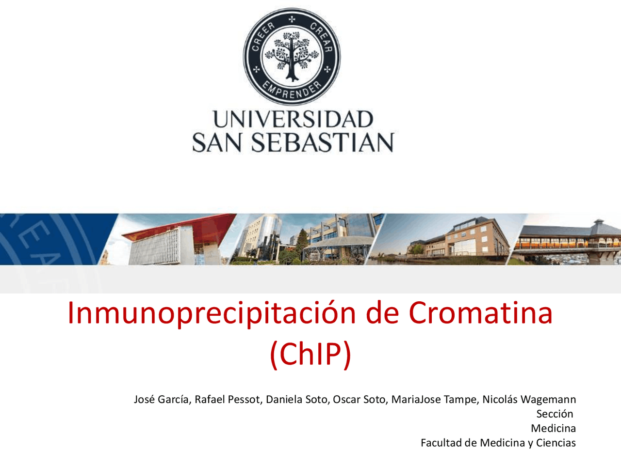 Inmunoprecipitación de cromatina Docsity