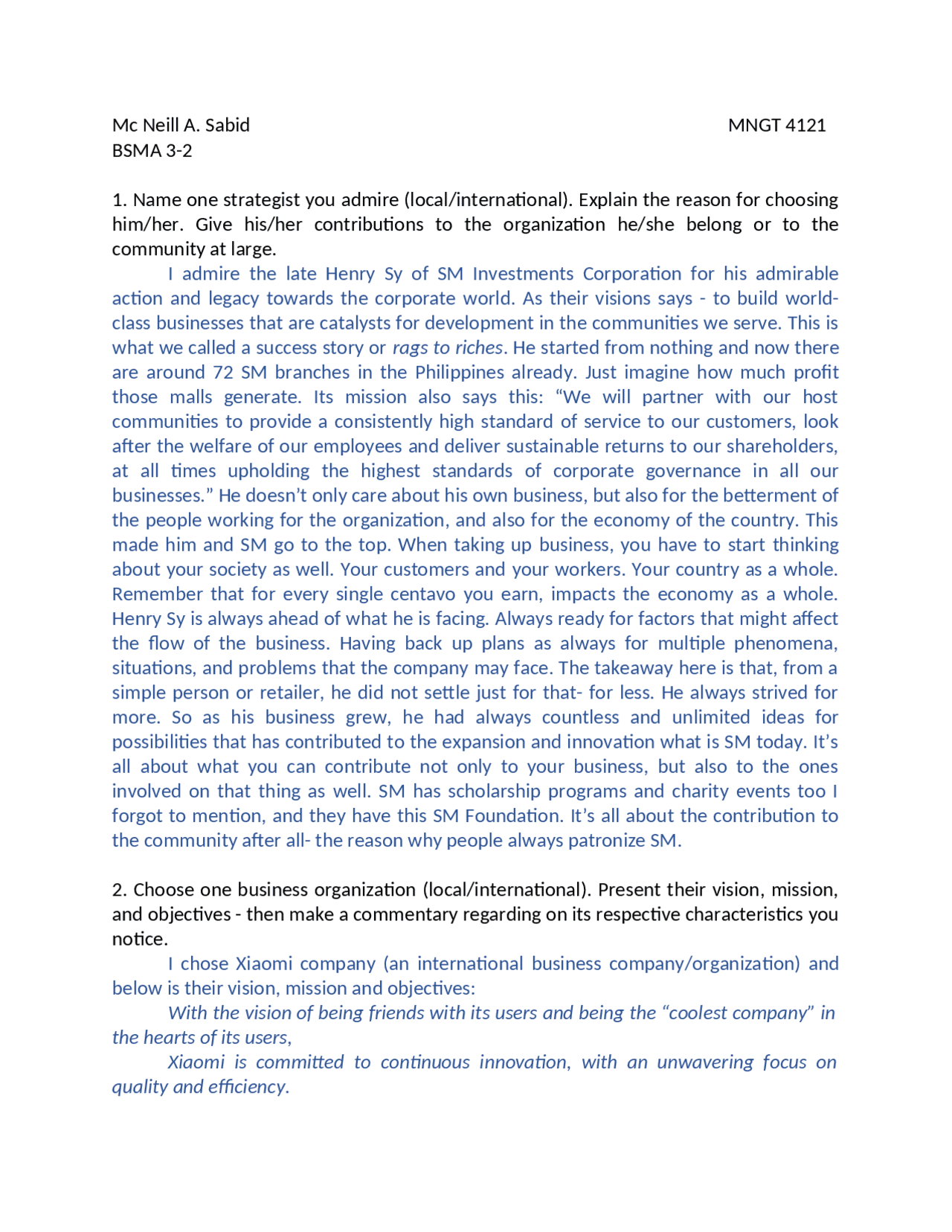File Management Reflection Management Reflection Paper 2 - Docsity