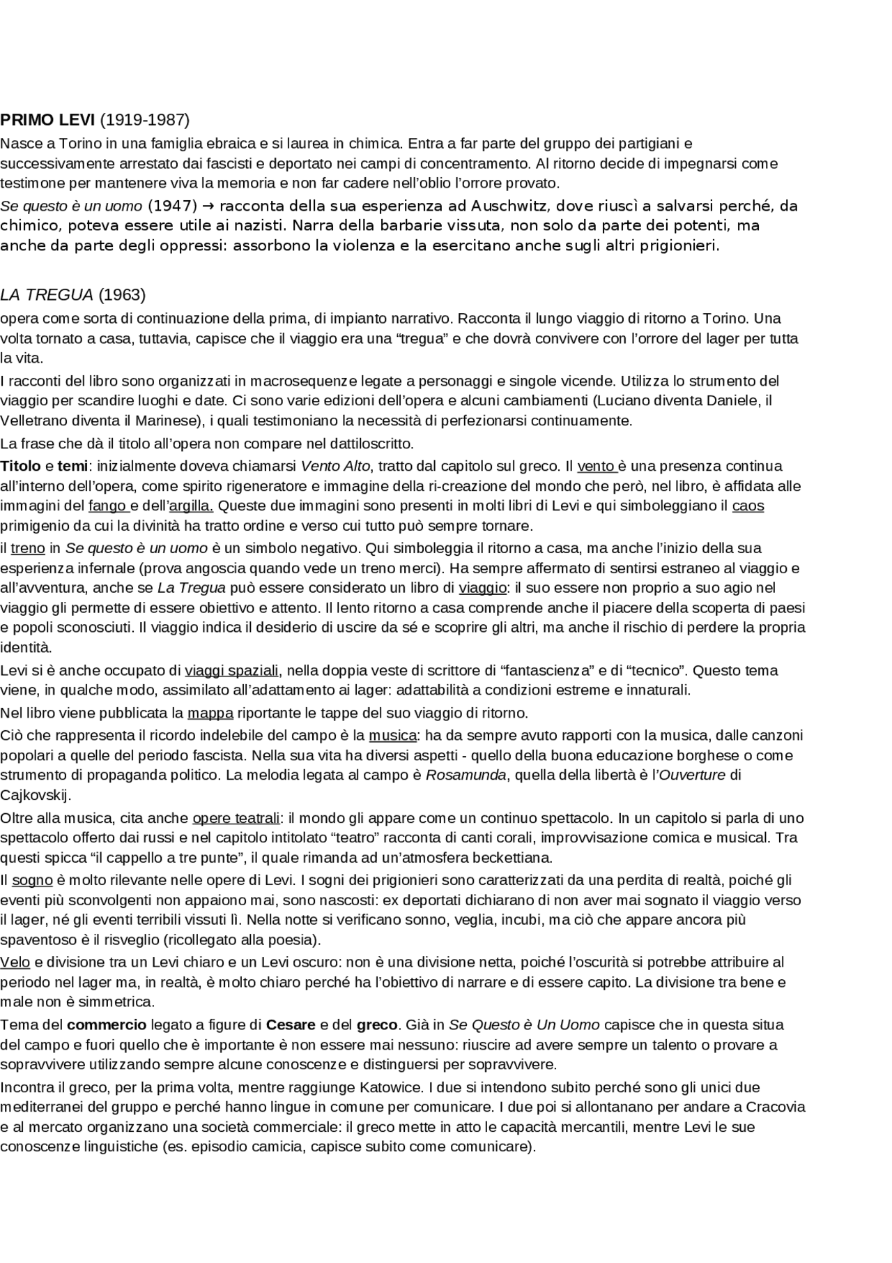 la tregua primo levi pdf