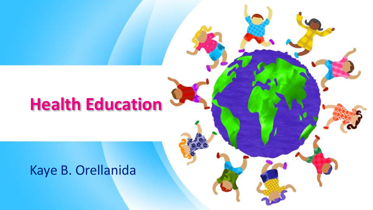 Health education is any combination of learning experiences designed to ...