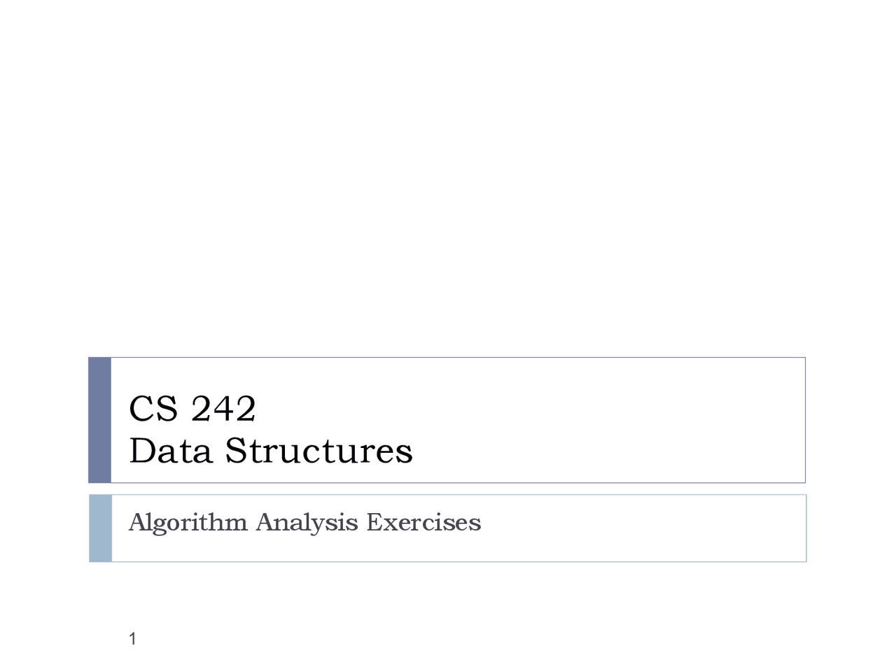 Slide for data structure and algorithms imam uni - Docsity