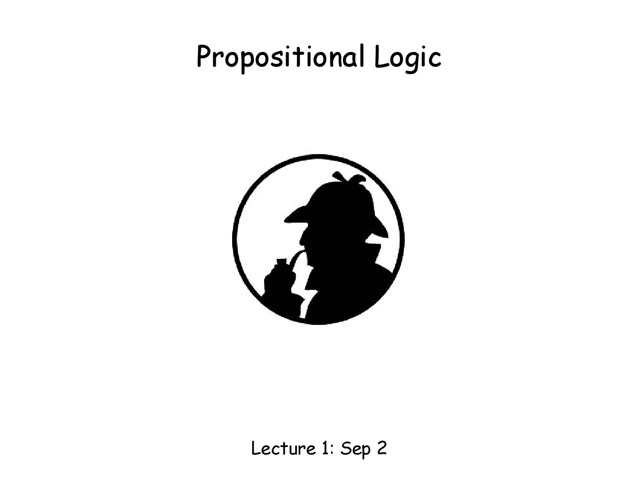 Propositional Logic Lecture - Docsity