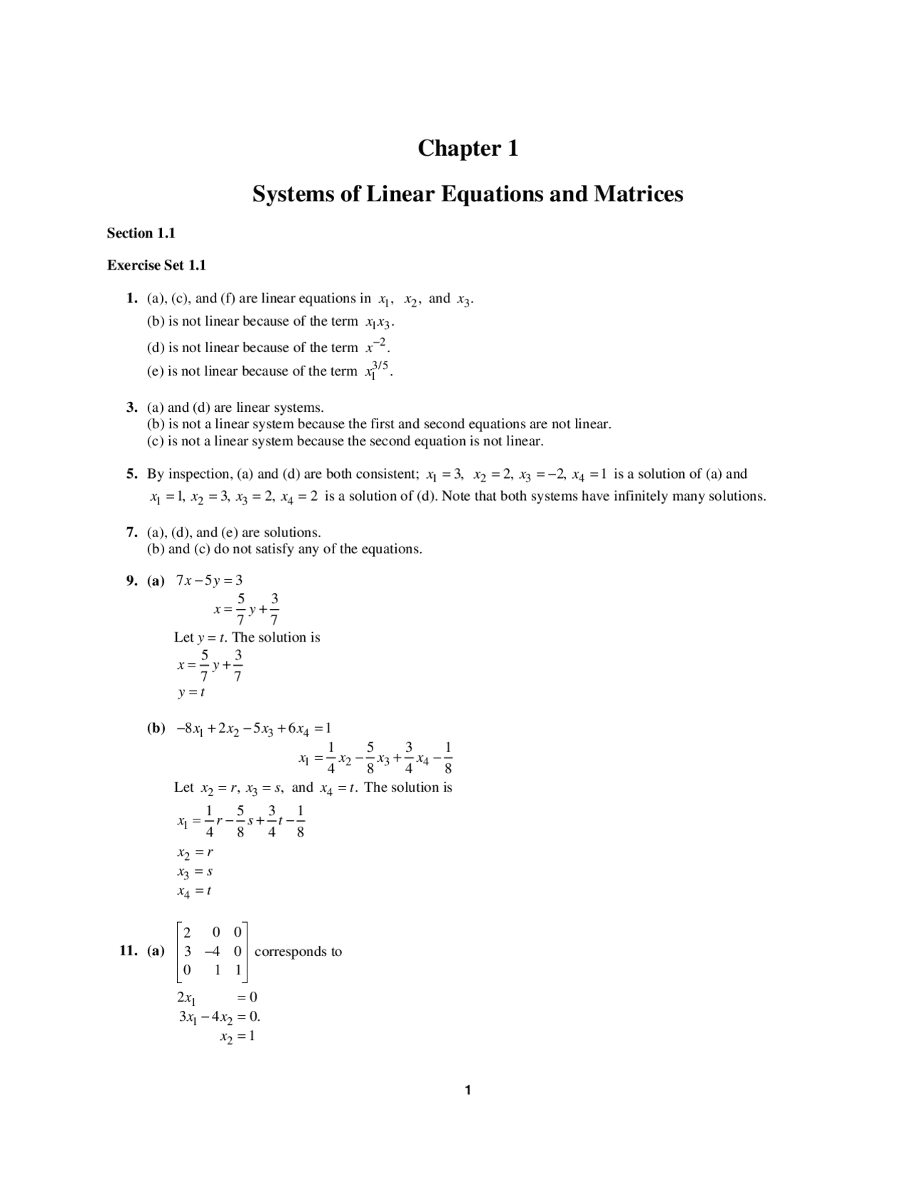 Solution linear algebra Anton 10ed - Docsity