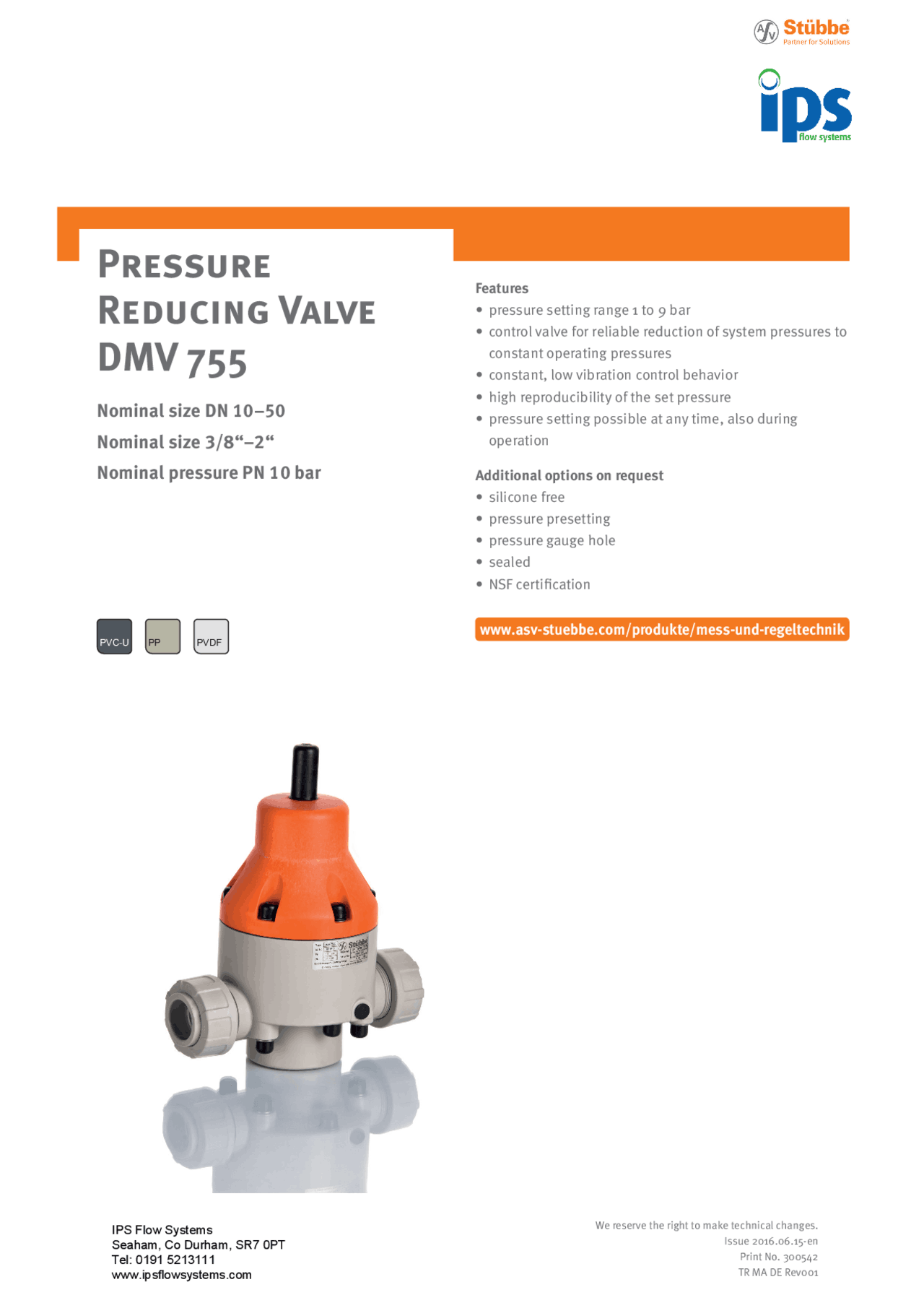 Pressure Reducing Valve Docsity