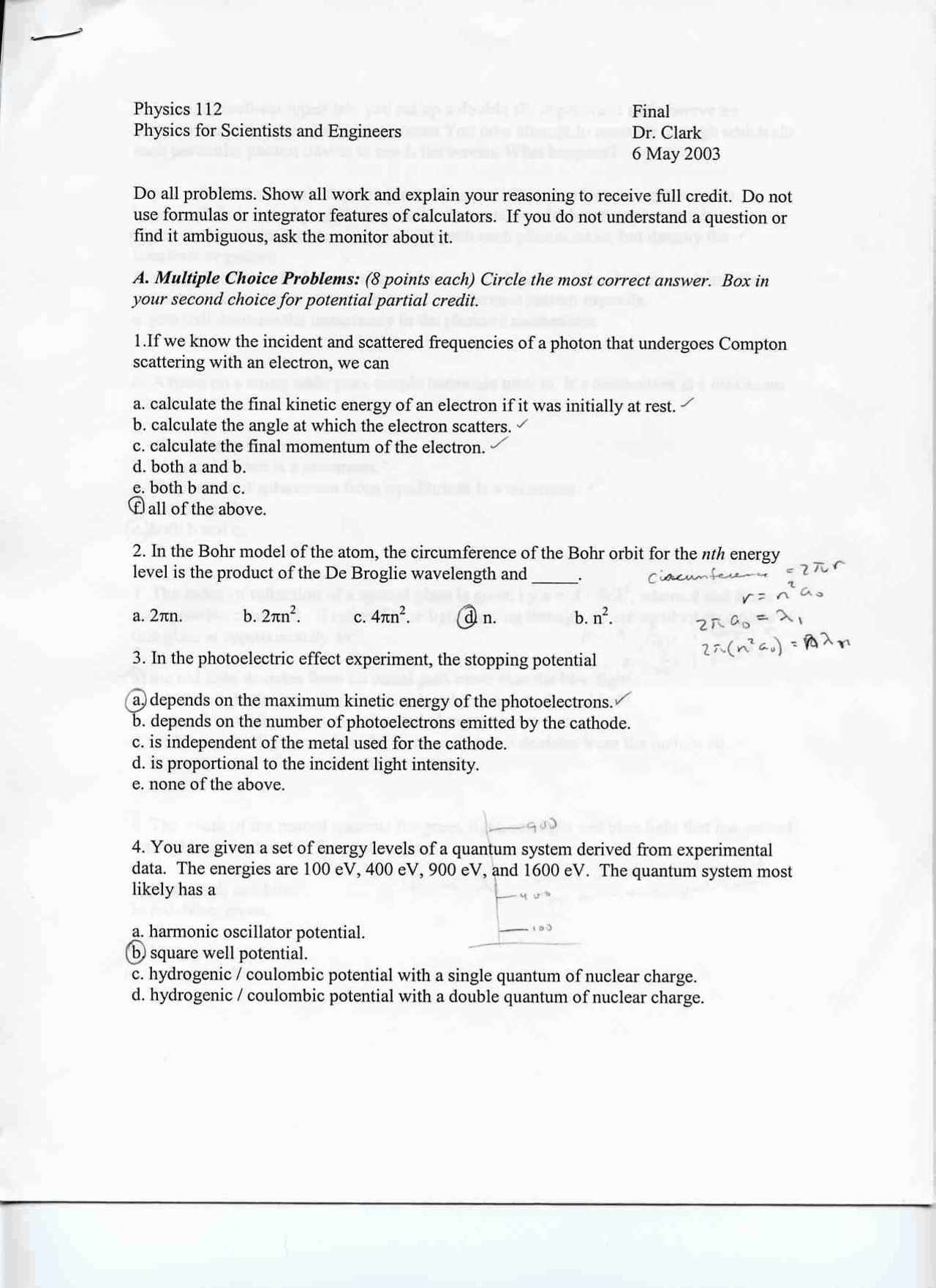 15 Solved Problems on Physics Engineering III - Final Exam | PHY 112.00 ...