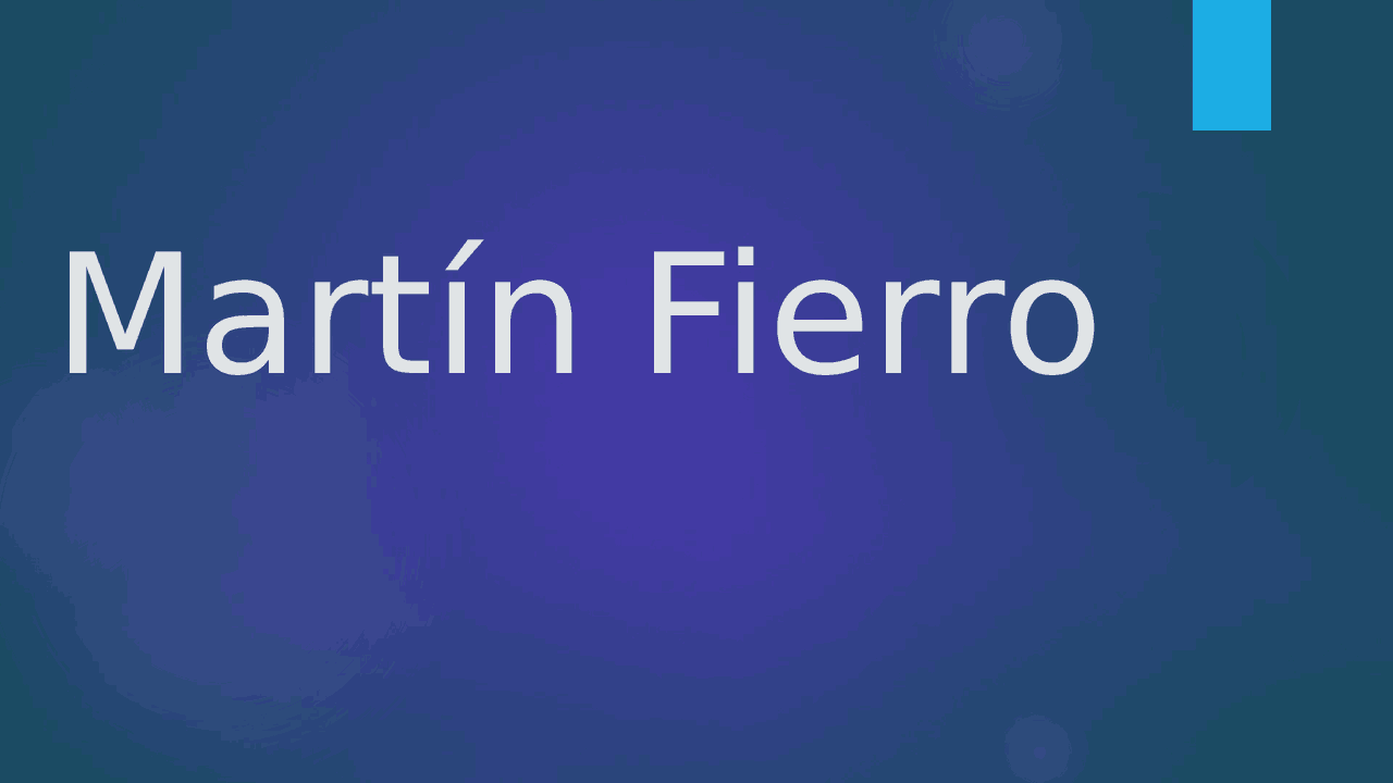 Martin Fierro Y La Payada Docsity