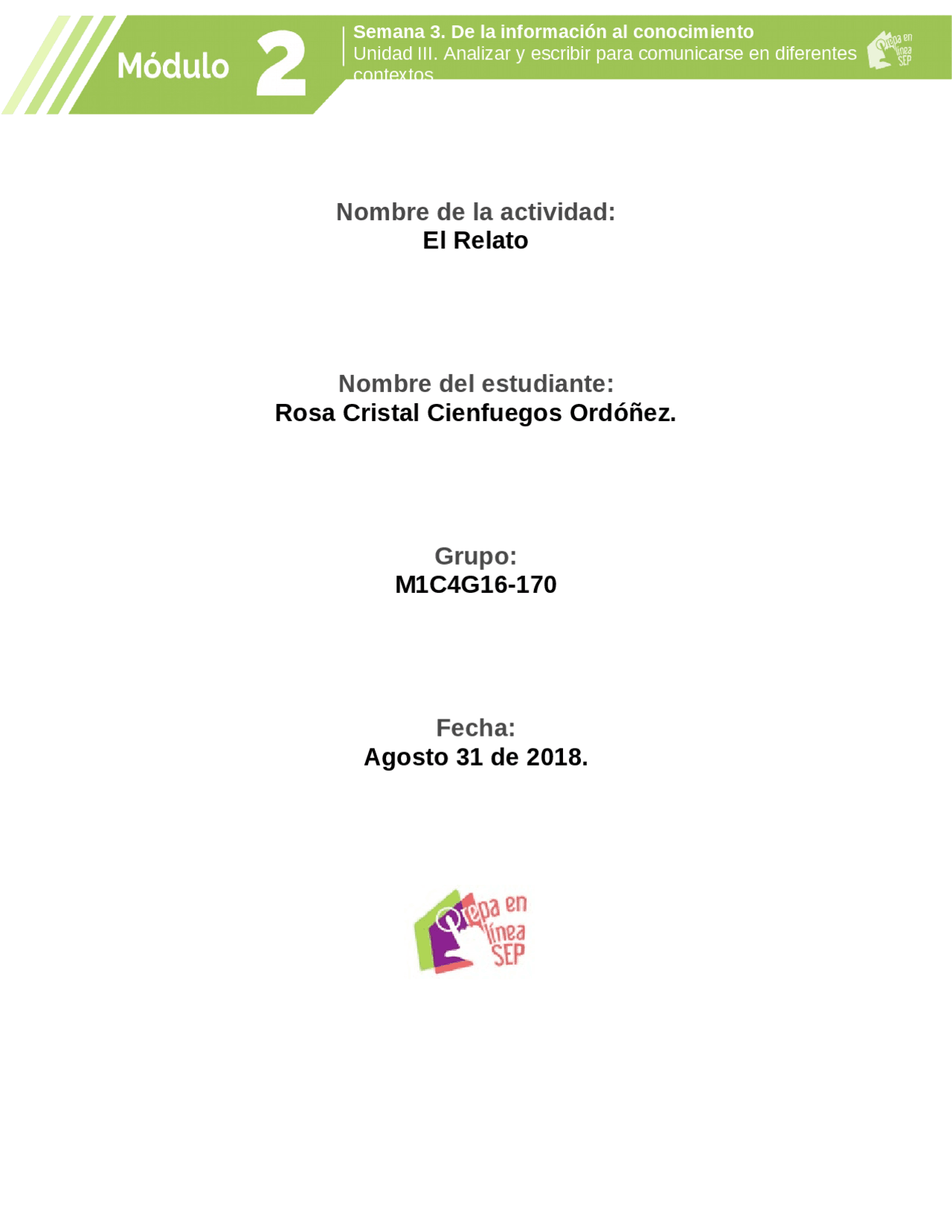 Actividad Integradora 5 Modulo 2 Summaries Of Spanish Docsity