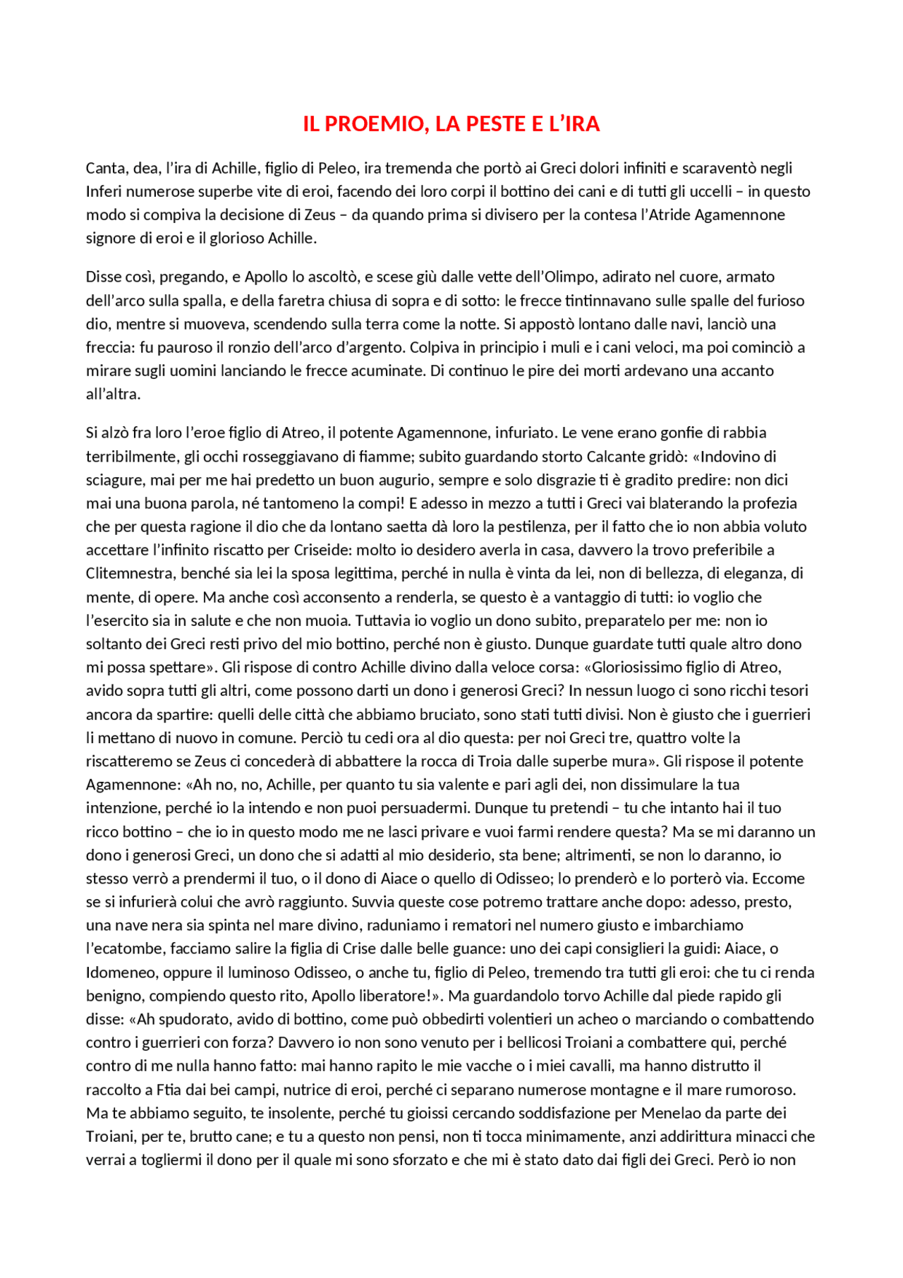 IL PROEMIO, LA PESTE E L'IRA.docx Appunti di Italiano Docsity IL PROEMIO, LA PESTE E L'IRA.docx Appunti di Italiano Docsity