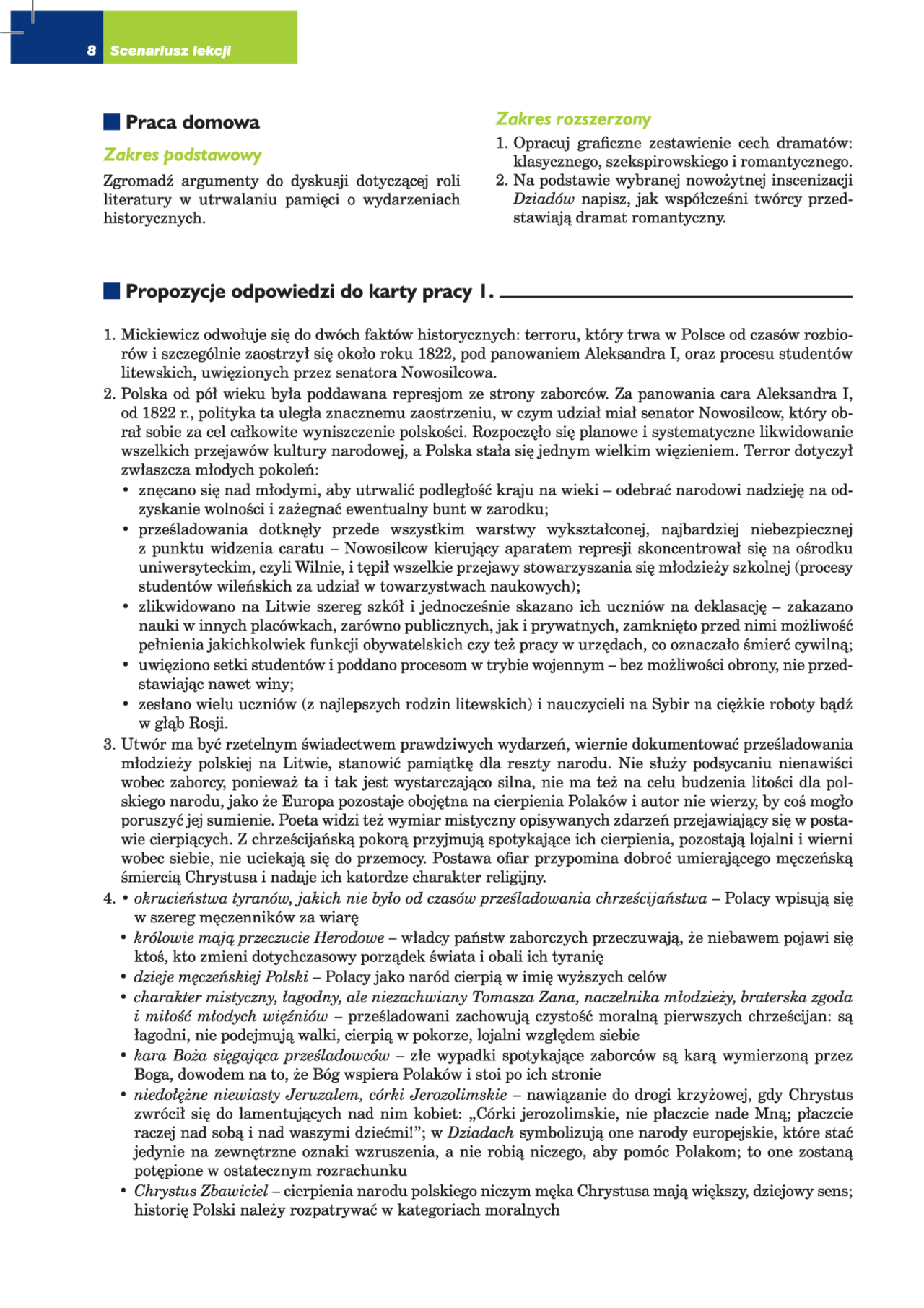 Dziady cz. III odpowiedzi - karta pracy - czas, miejsce, przedmowa.pdf