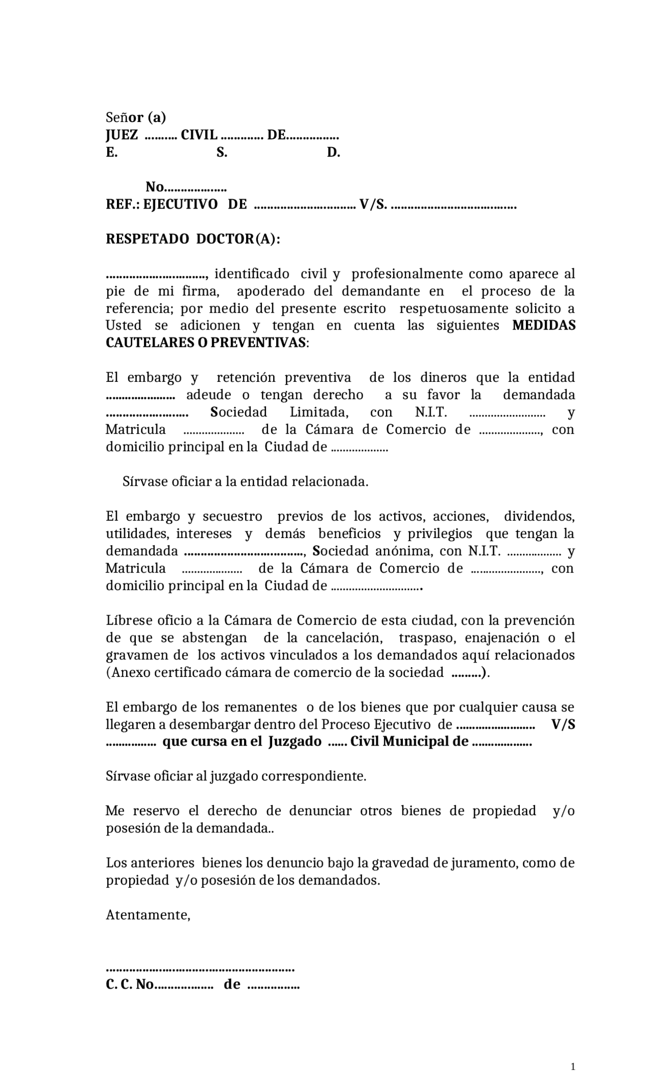 INTERDICTO DOCUMENTO INFORMATIVO - Docsity