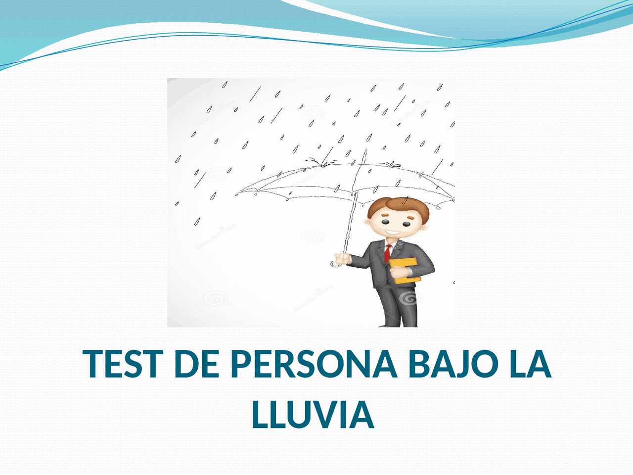 Test persona bajo la lluvia | Apuntes de Psicología | Docsity