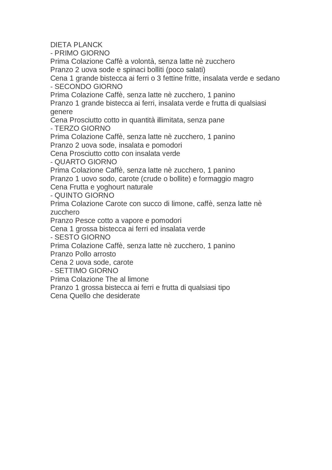 dieta plank prima e dopo