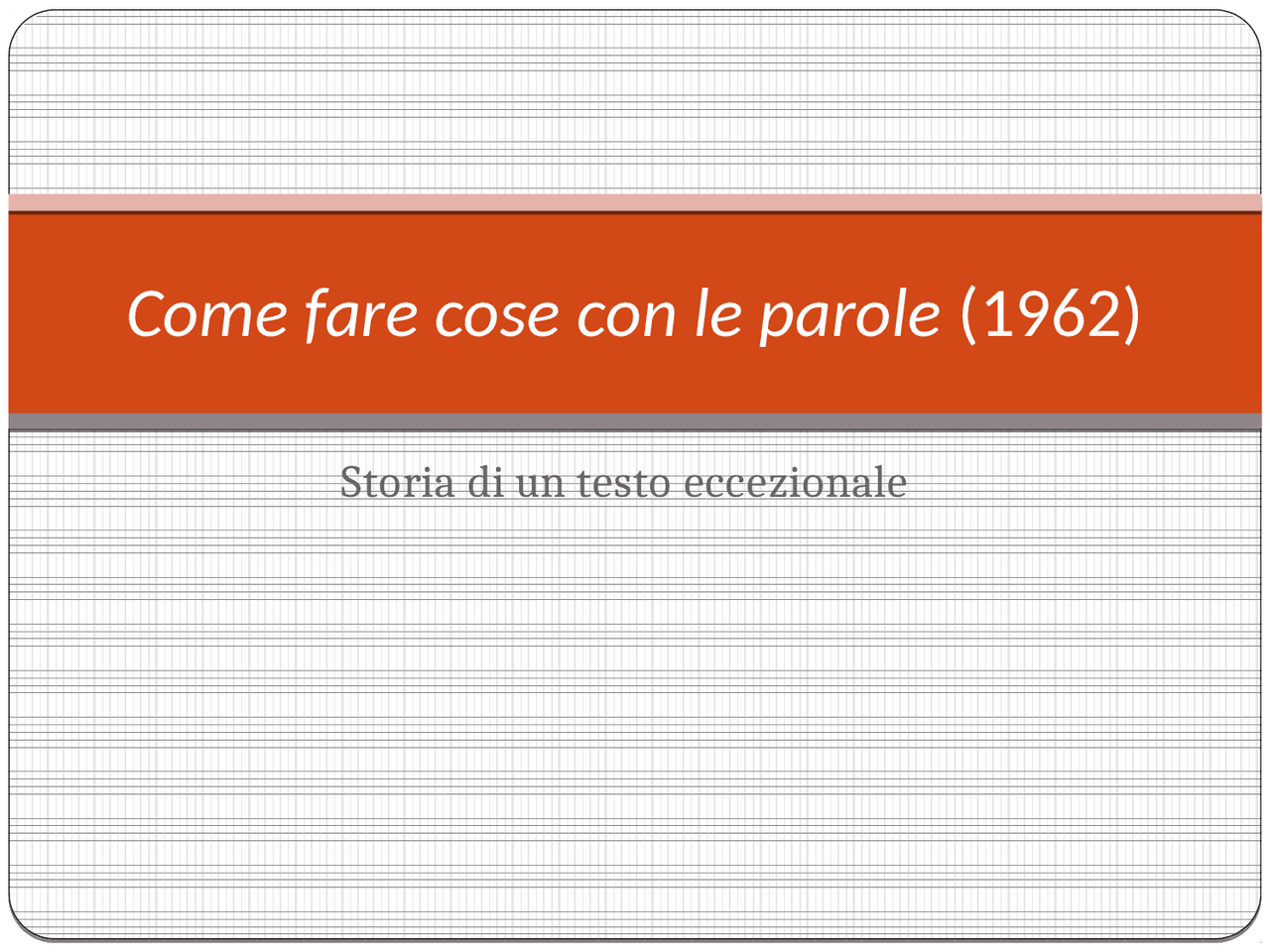 le parole e le cose blog