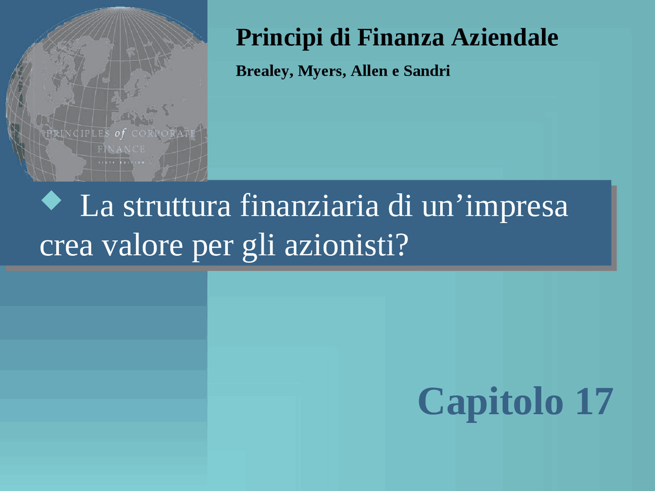 Corso di finanza aziendale - Docsity