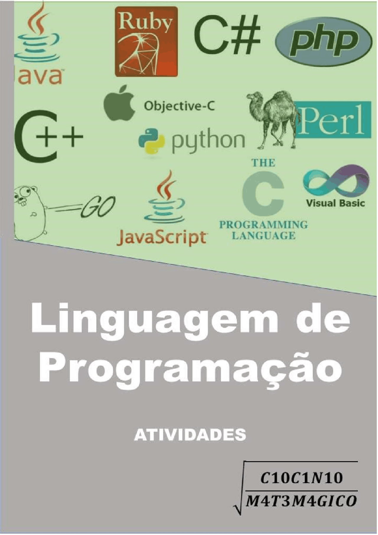 Linguagem de Programação - Atividades | Exercícios Matérias técnicas ...