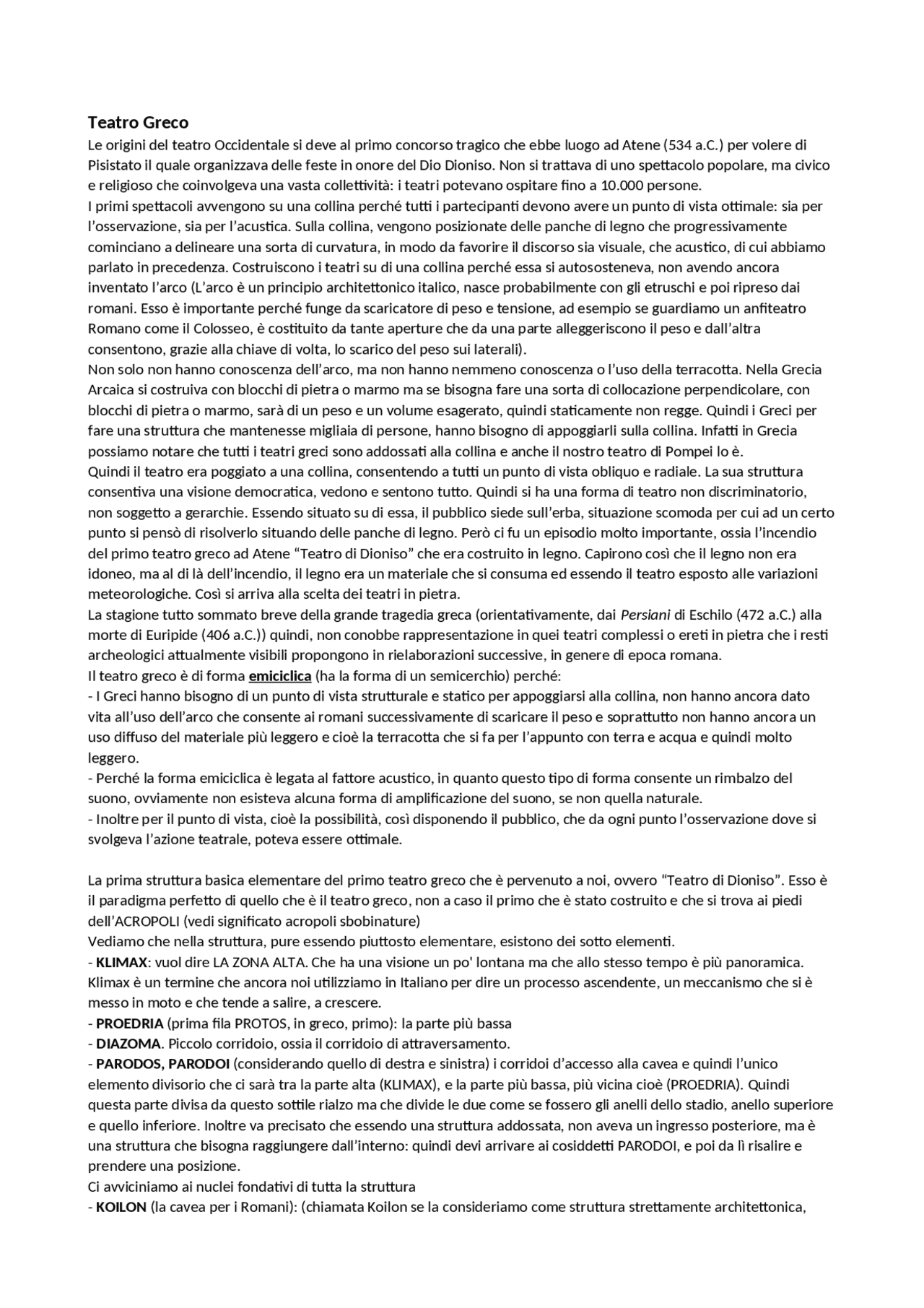 Sintesi Storia della scenografia di Franco Perrelli e lo Spazio del ...