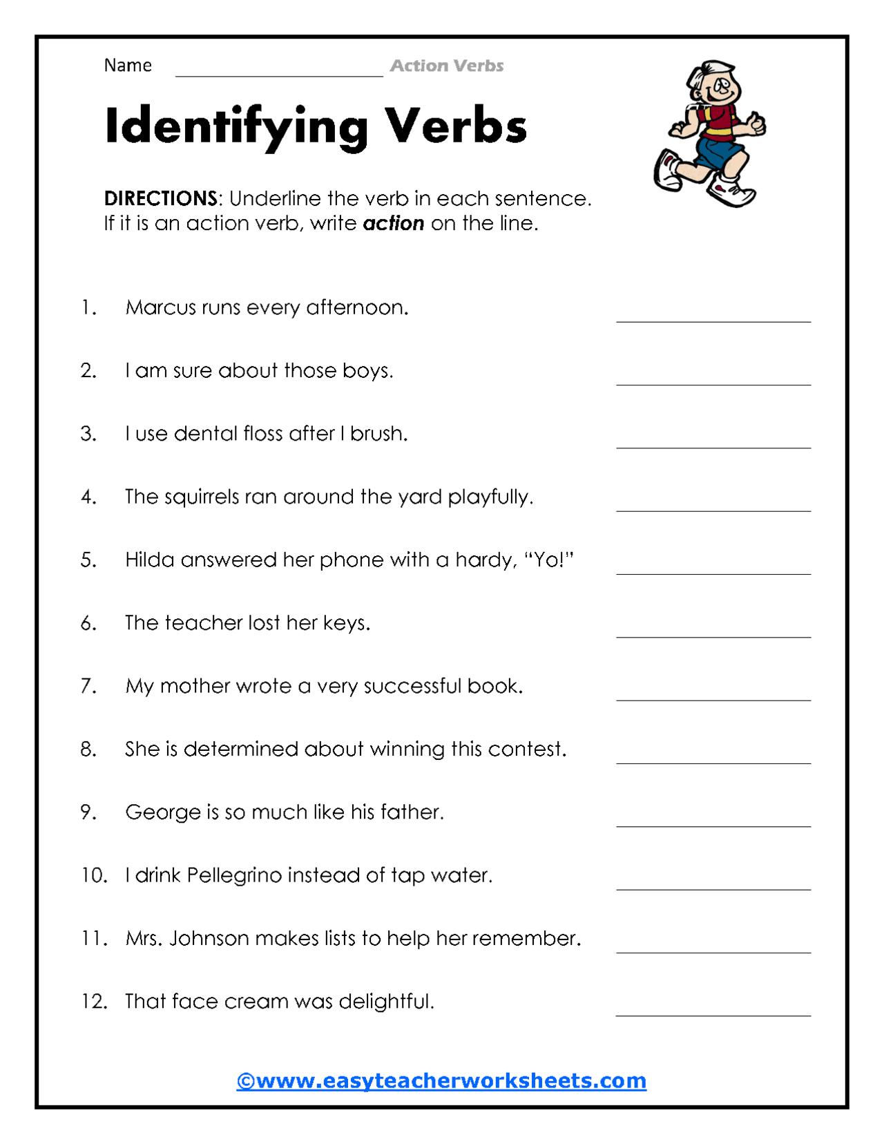 Linking And Helping Verbs Worksheet Imsyaf
