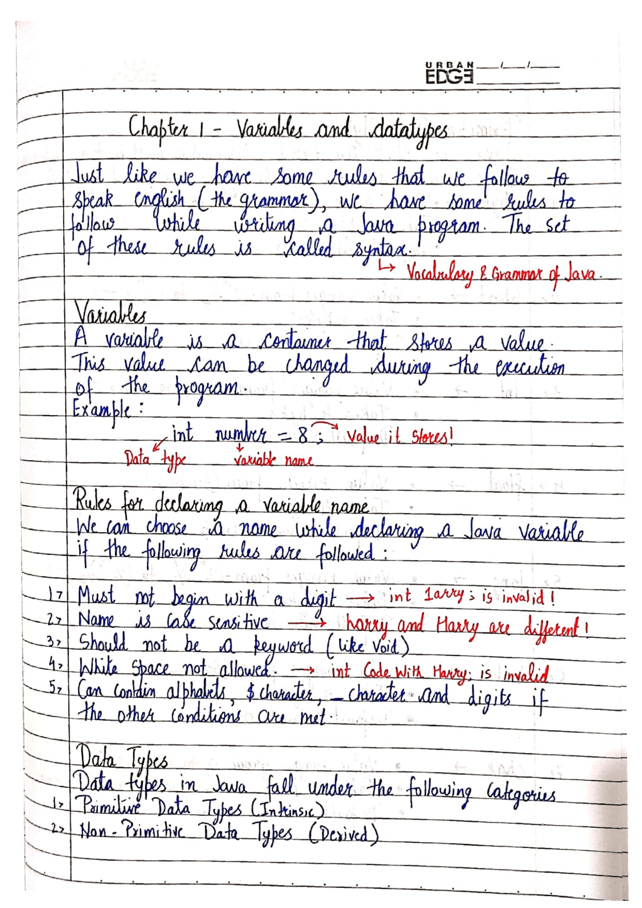 Java chapter 1 lecture notes easy to understand - Docsity