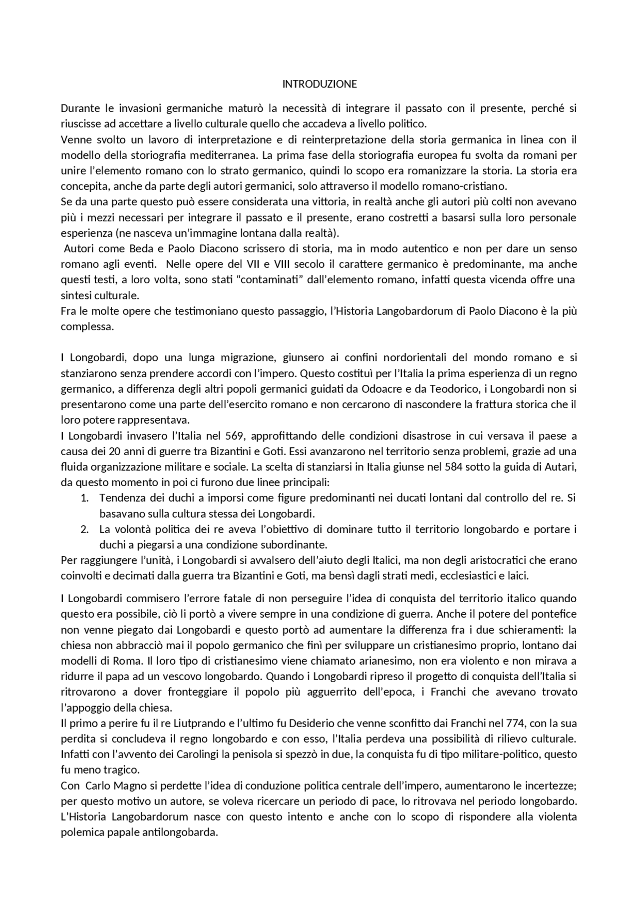 storia dei longobardi di paolo diacono