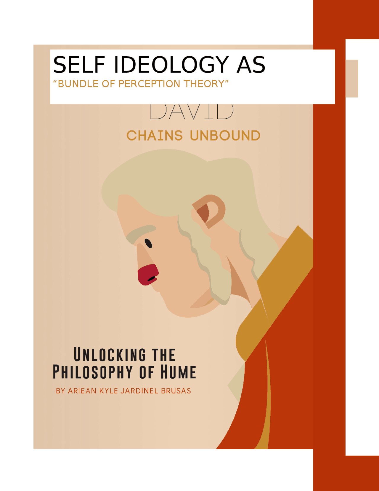 Theory of Self David Hume Docsity