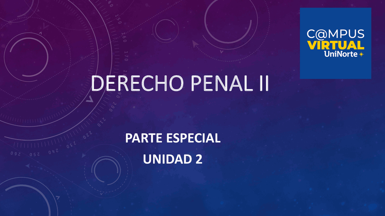 Unidades 1 y 2 de Derecho Penal II - Docsity