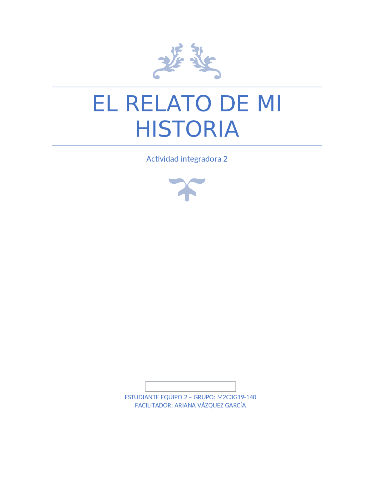 Módulo 2 Semana 1 Actividad Integradora 2 Docsity