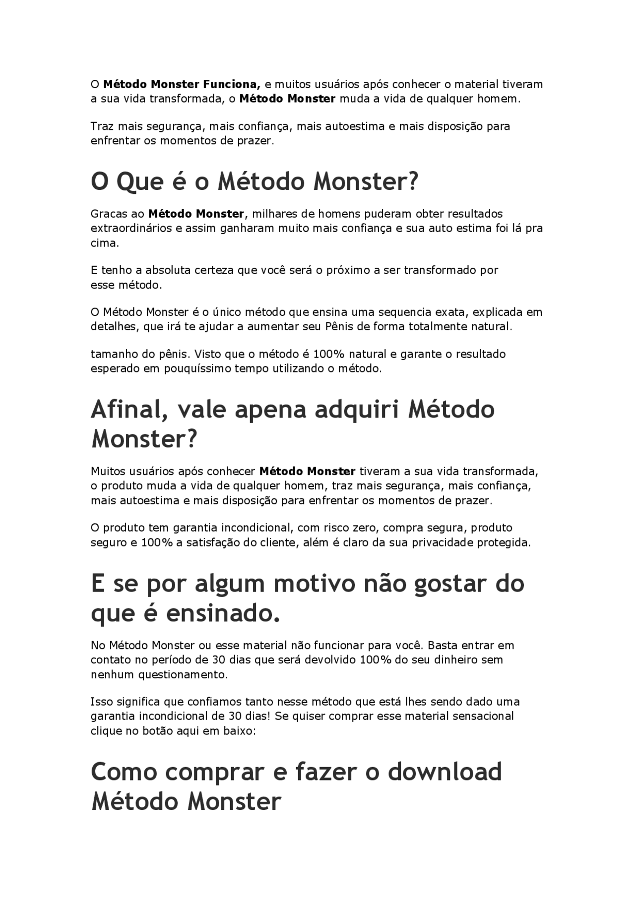 Monster Method PDF Método Monster Download - Método Monster Vale a Pena? Funciona ...