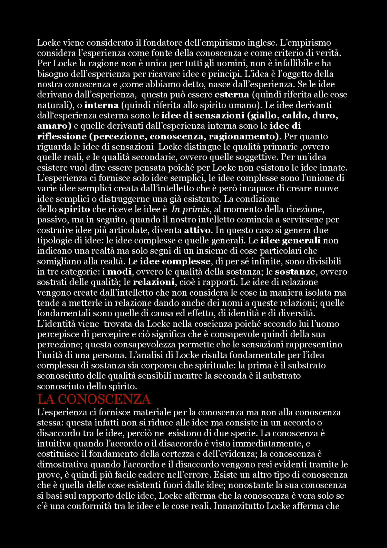 Riassunto John Locke Docsity Riassunto John Locke Docsity