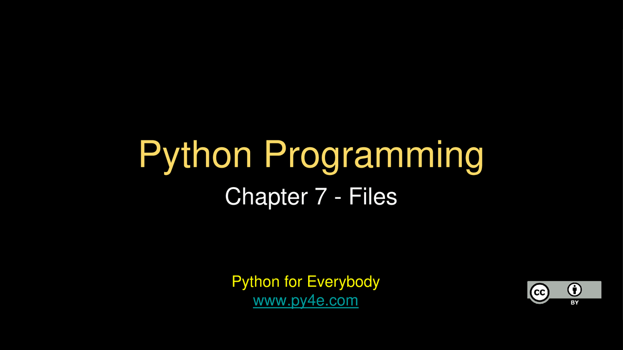 Python Programming Files - Docsity