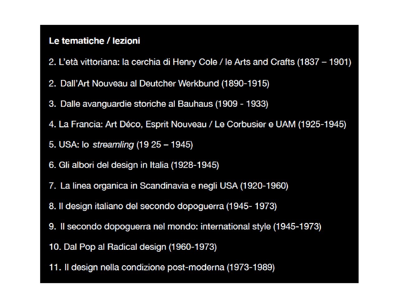 Manuale di Storia del design | Formulari di Storia del Design | Docsity