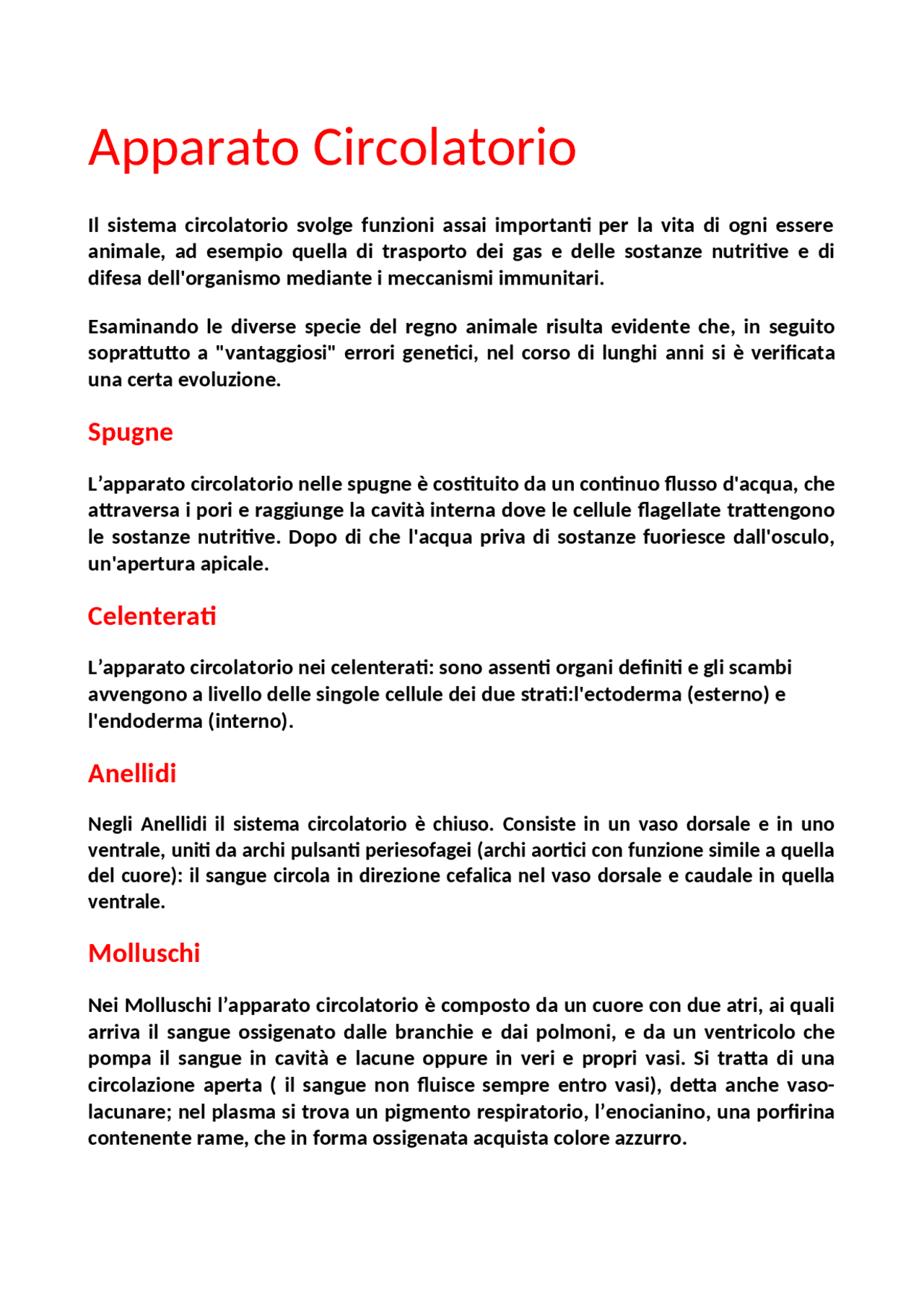Appunti di scienzeapparato circolatorio Docsity Appunti di scienzeapparato circolatorio Docsity