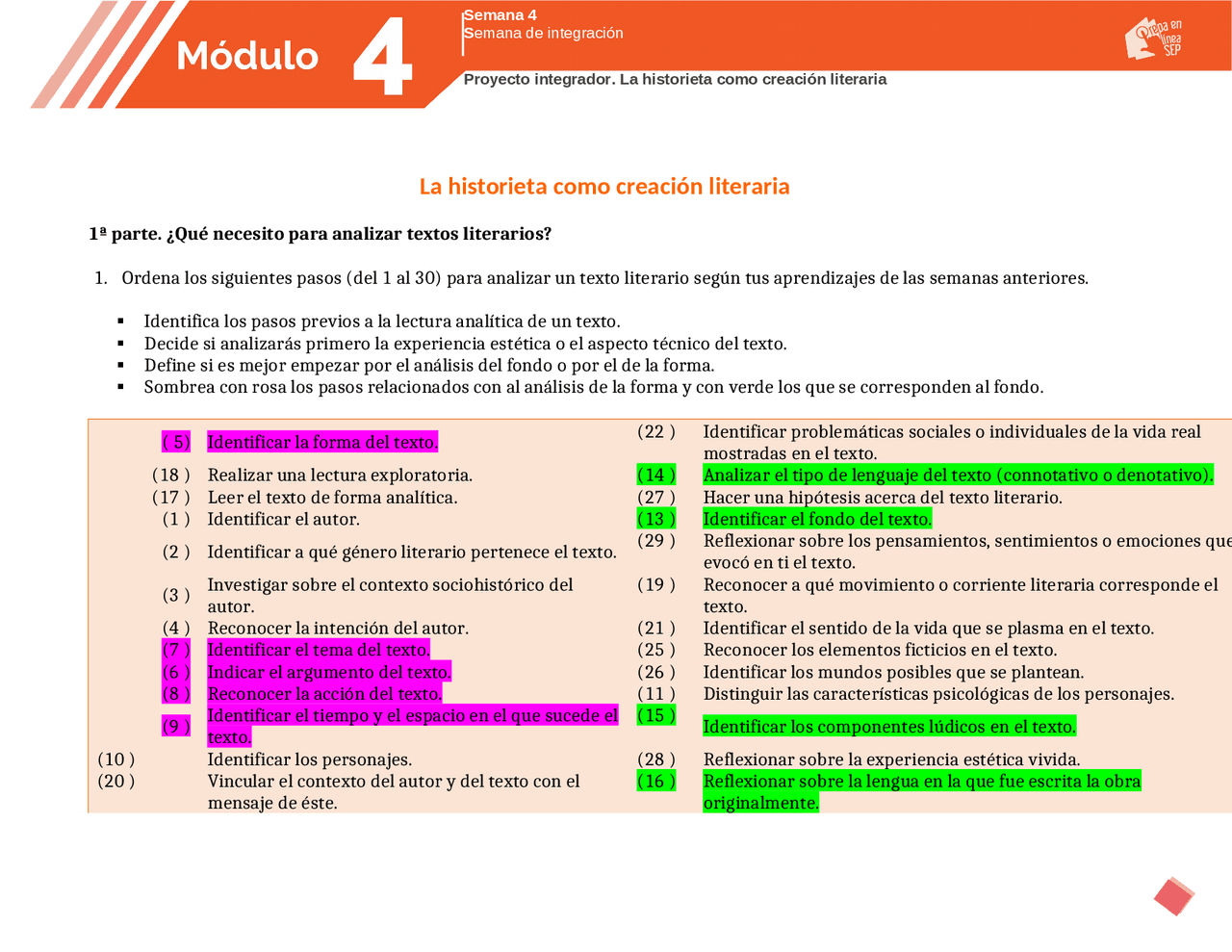 Prepa en linea SEP 2020 - Docsity